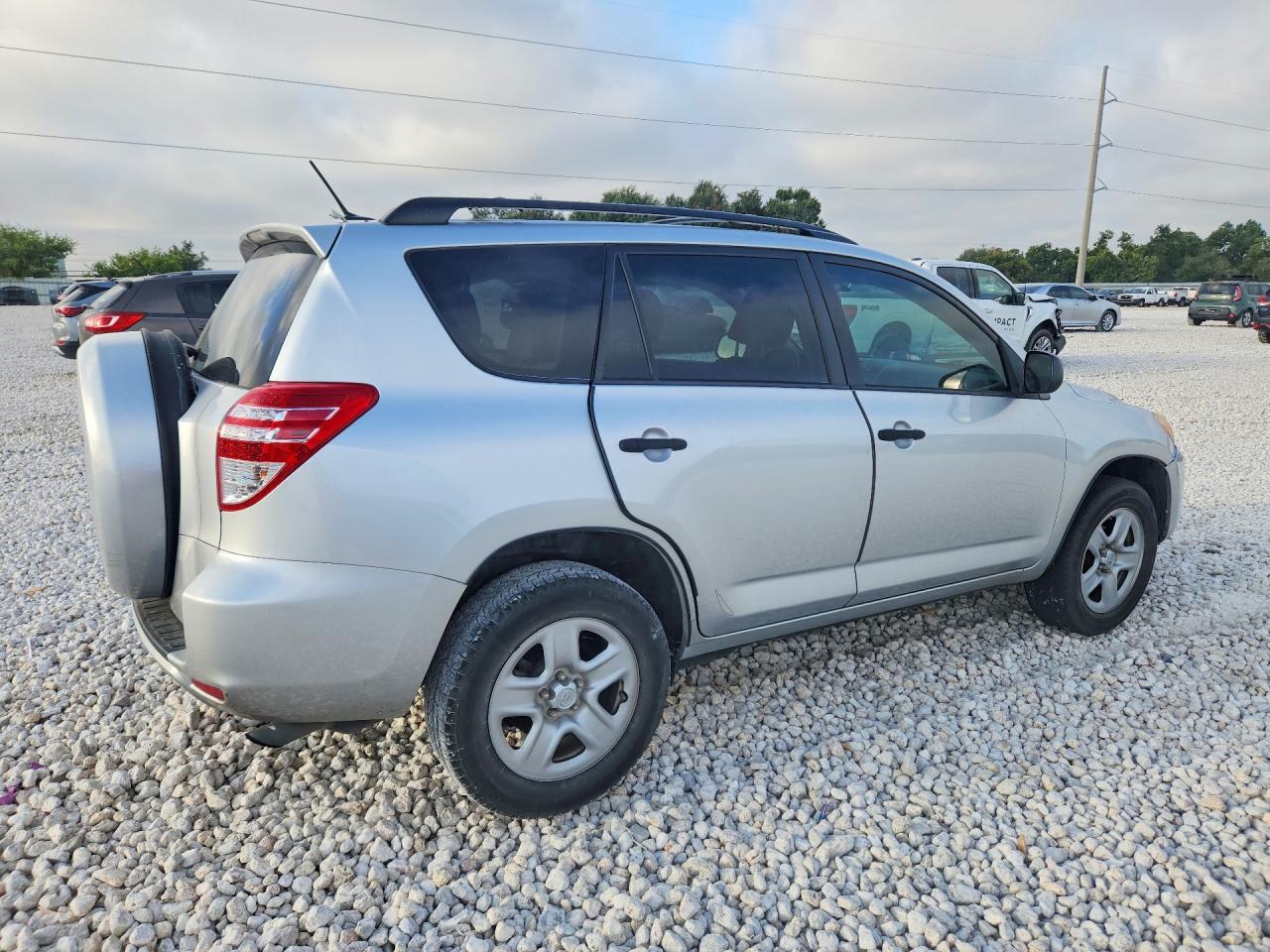 2012 Toyota Rav4 Base Silver vin: 2T3ZF4DV9CW140020