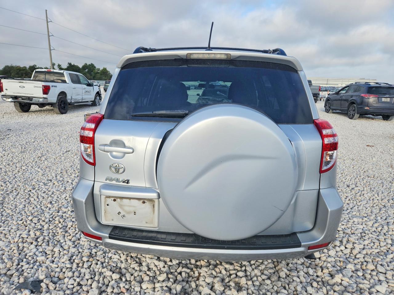 2012 Toyota Rav4 Base Silver vin: 2T3ZF4DV9CW140020