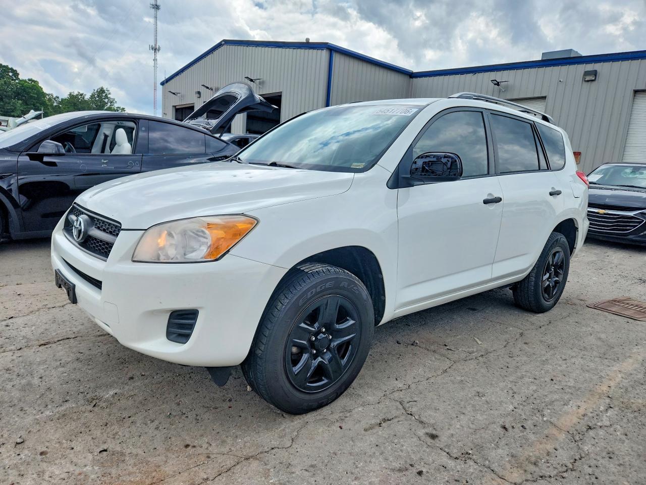 2012 Toyota Rav4 Base White vin: 2T3ZF4DV9CW144648