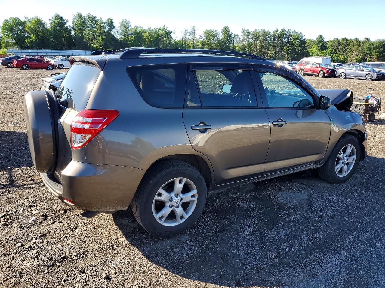2012 Toyota Rav4 Base Gray vin: 2T3ZF4DV9CW145041