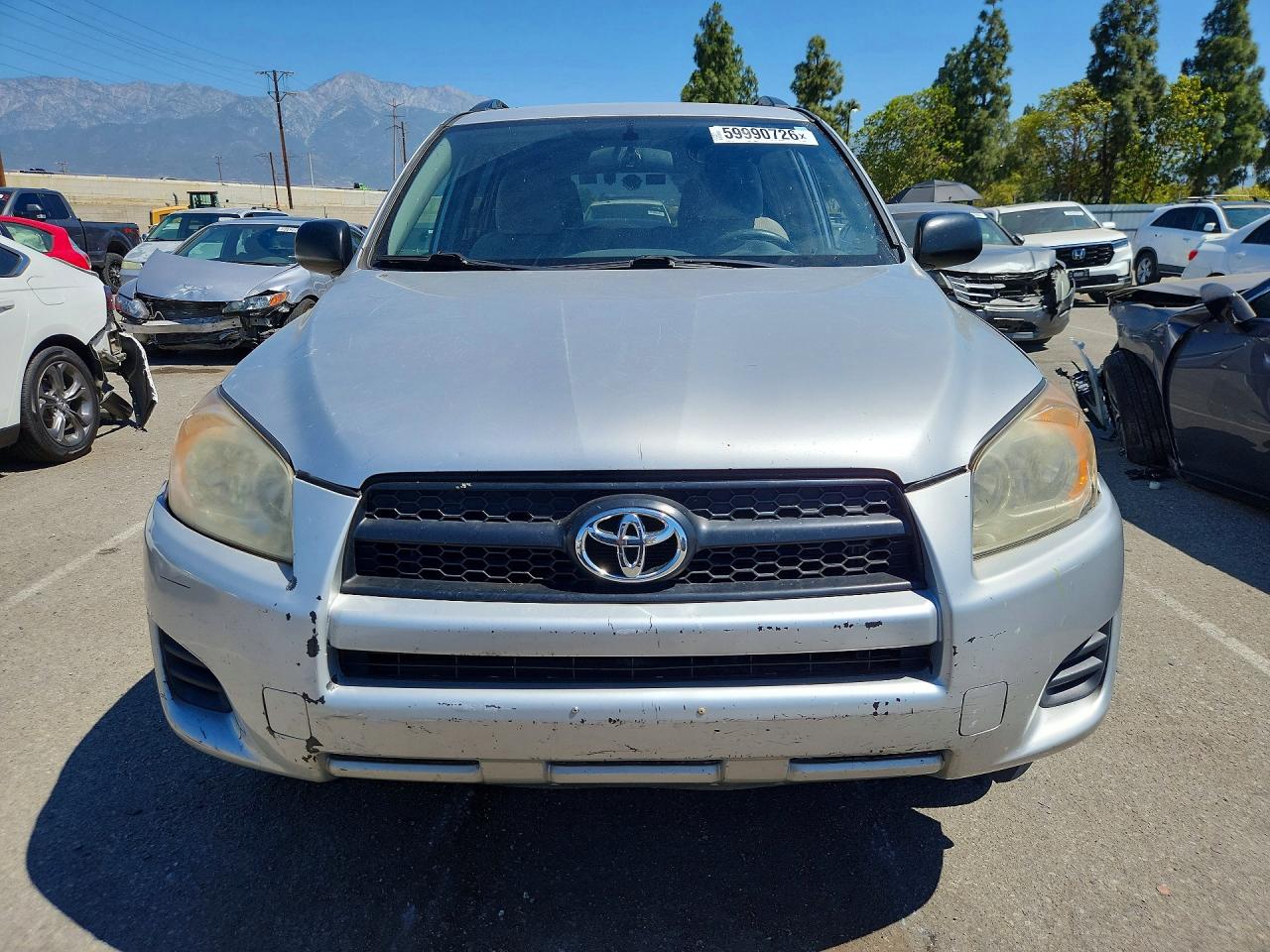 2012 Toyota Rav4 Base Серебряный vin: 2T3ZF4DV9CW152989
