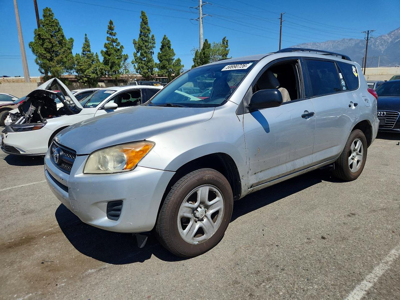 2012 Toyota Rav4 Base Silver vin: 2T3ZF4DV9CW152989