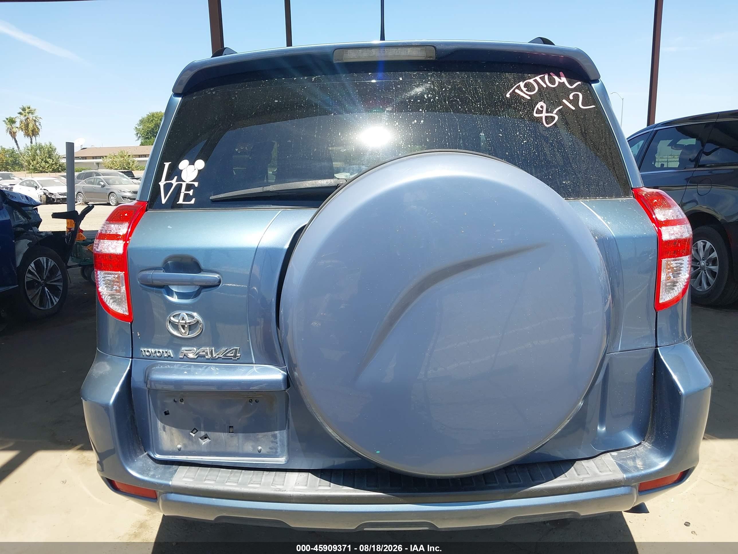2010 Toyota Rav4   Синий vin: 2T3ZF4DVXAW017811