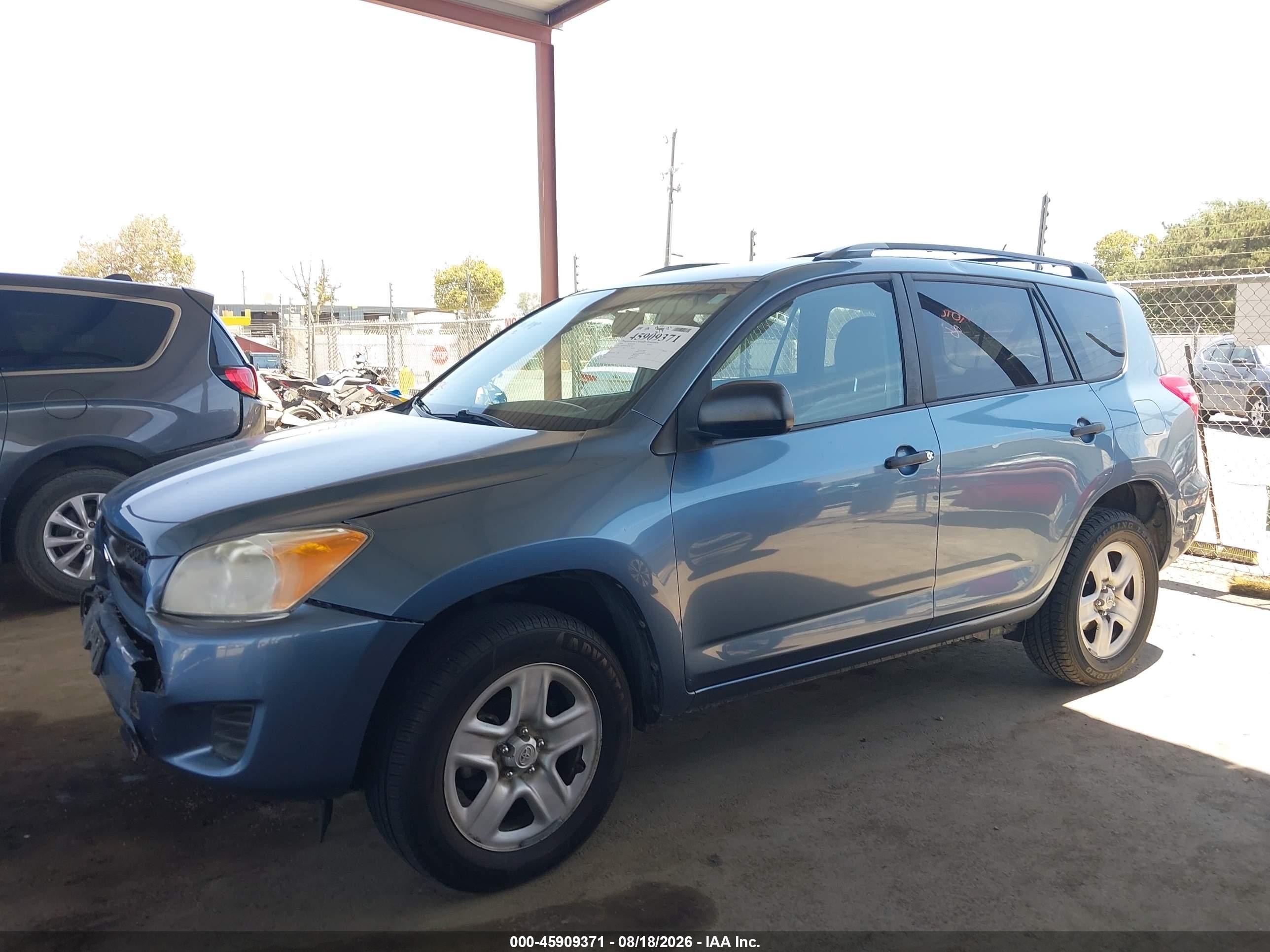 2010 Toyota Rav4   Синий vin: 2T3ZF4DVXAW017811