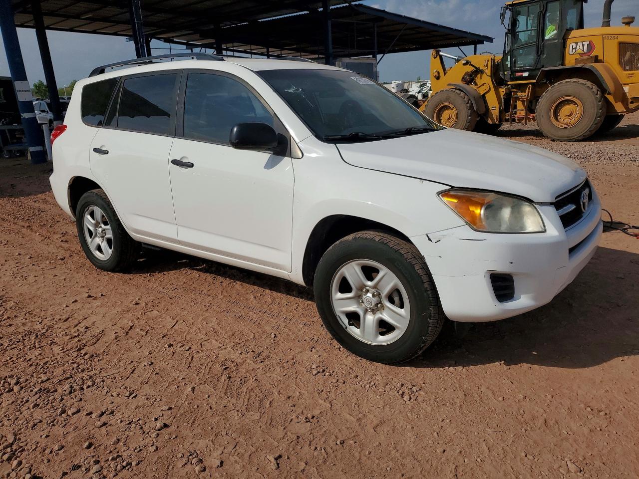 2010 Toyota Rav4 Base White vin: 2T3ZF4DVXAW020370