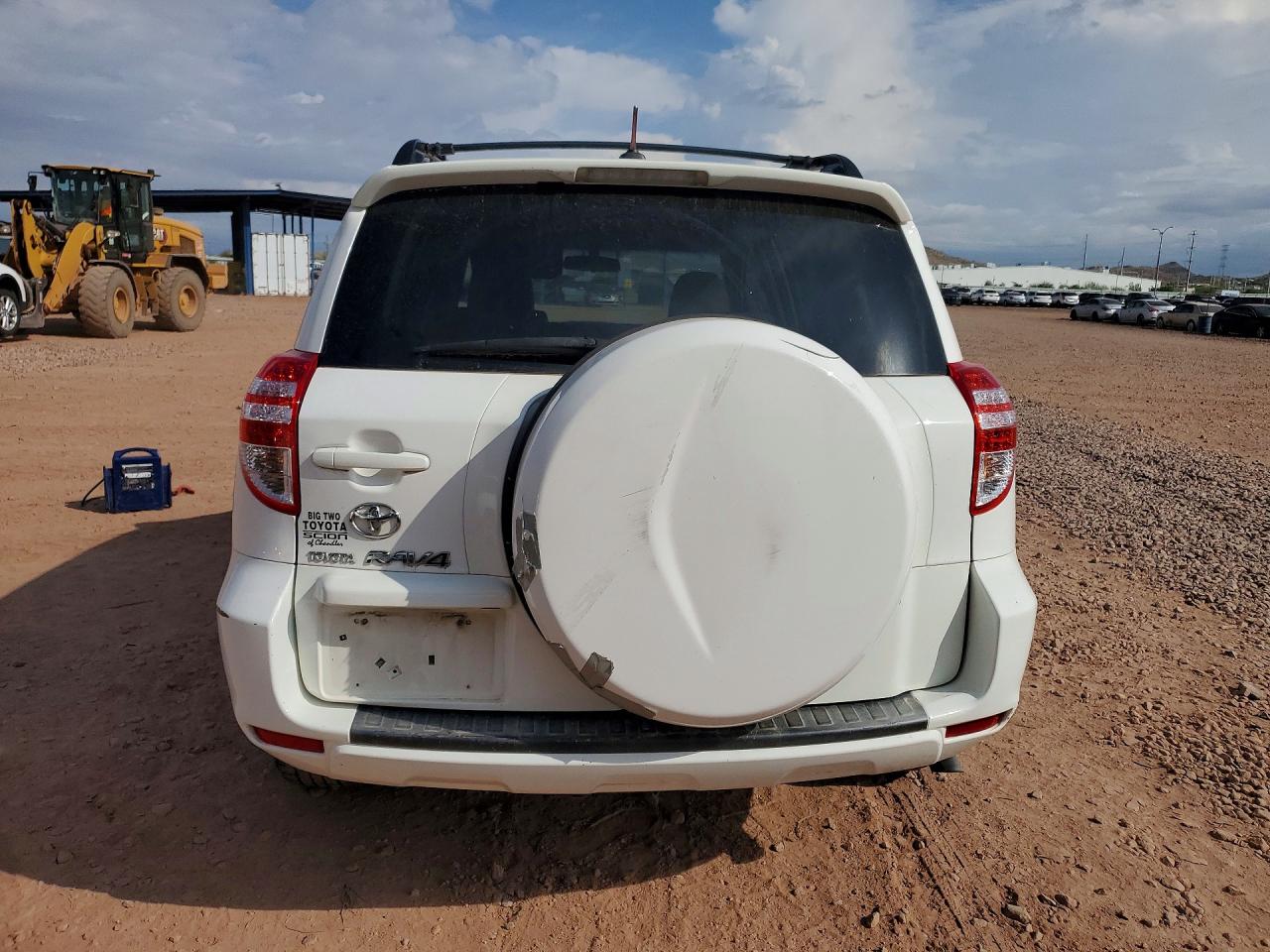 2010 Toyota Rav4 Base White vin: 2T3ZF4DVXAW020370