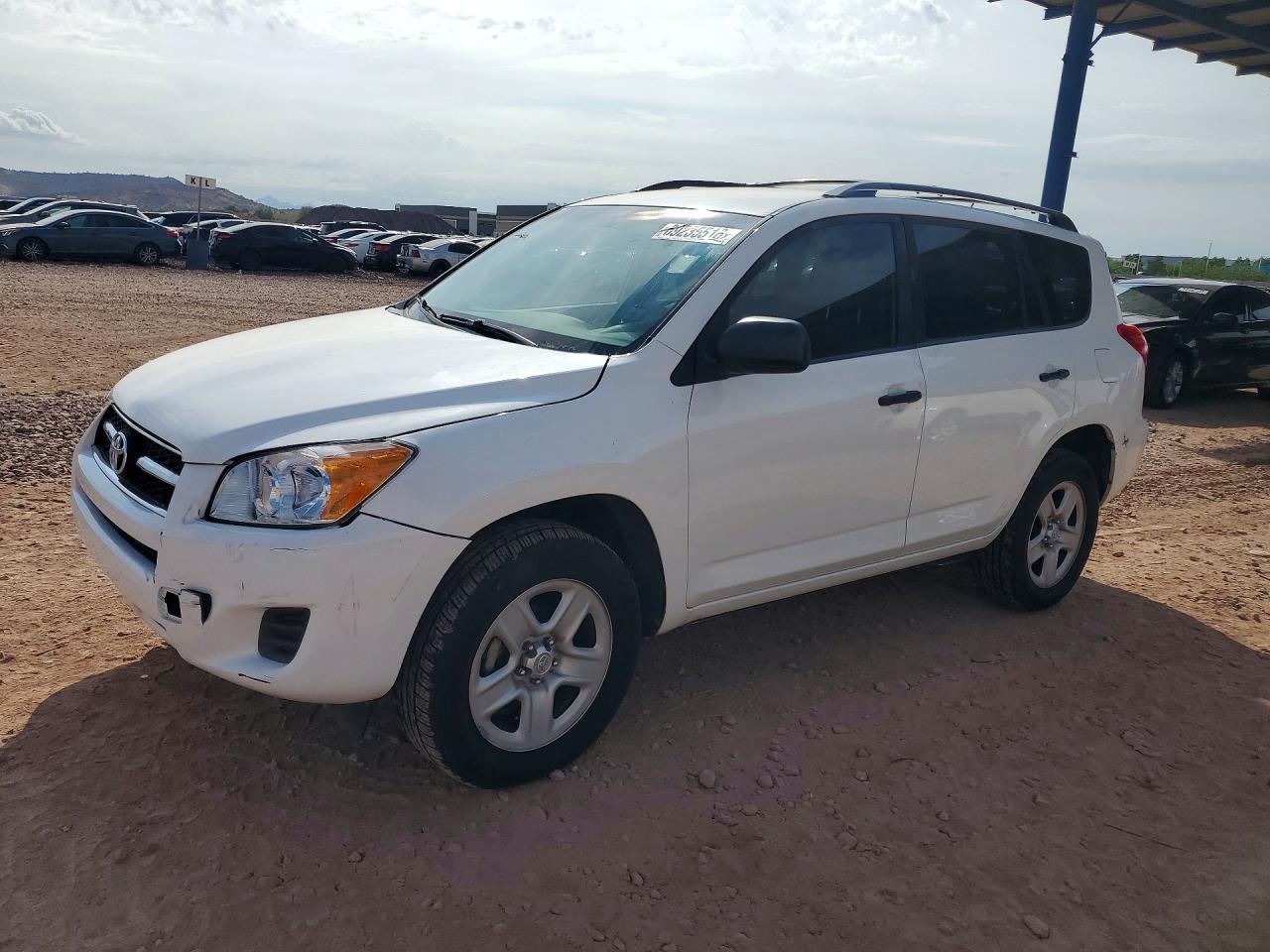 2010 Toyota Rav4 Base White vin: 2T3ZF4DVXAW020370