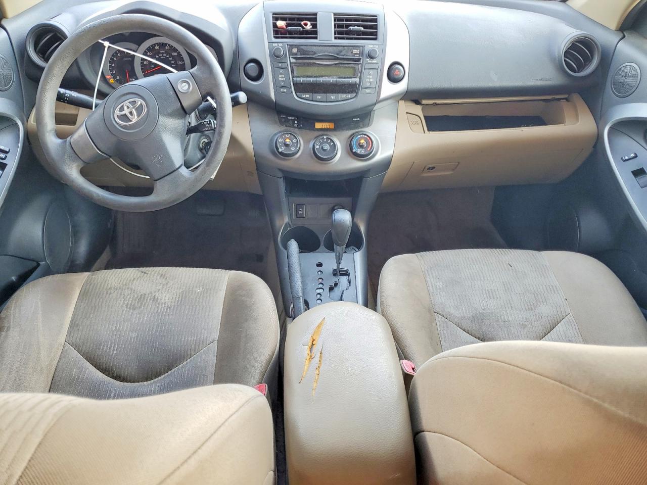 2010 Toyota Rav4 Base White vin: 2T3ZF4DVXAW020370
