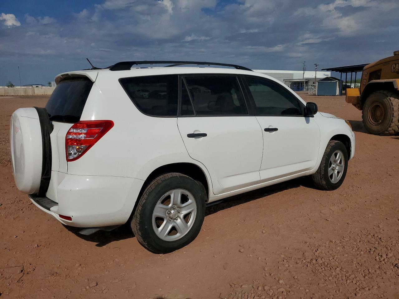 2010 Toyota Rav4 Base White vin: 2T3ZF4DVXAW020370