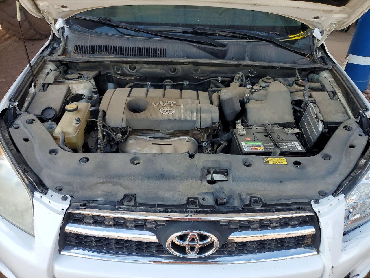 2010 Toyota Rav4 Base White vin: 2T3ZF4DVXAW020370