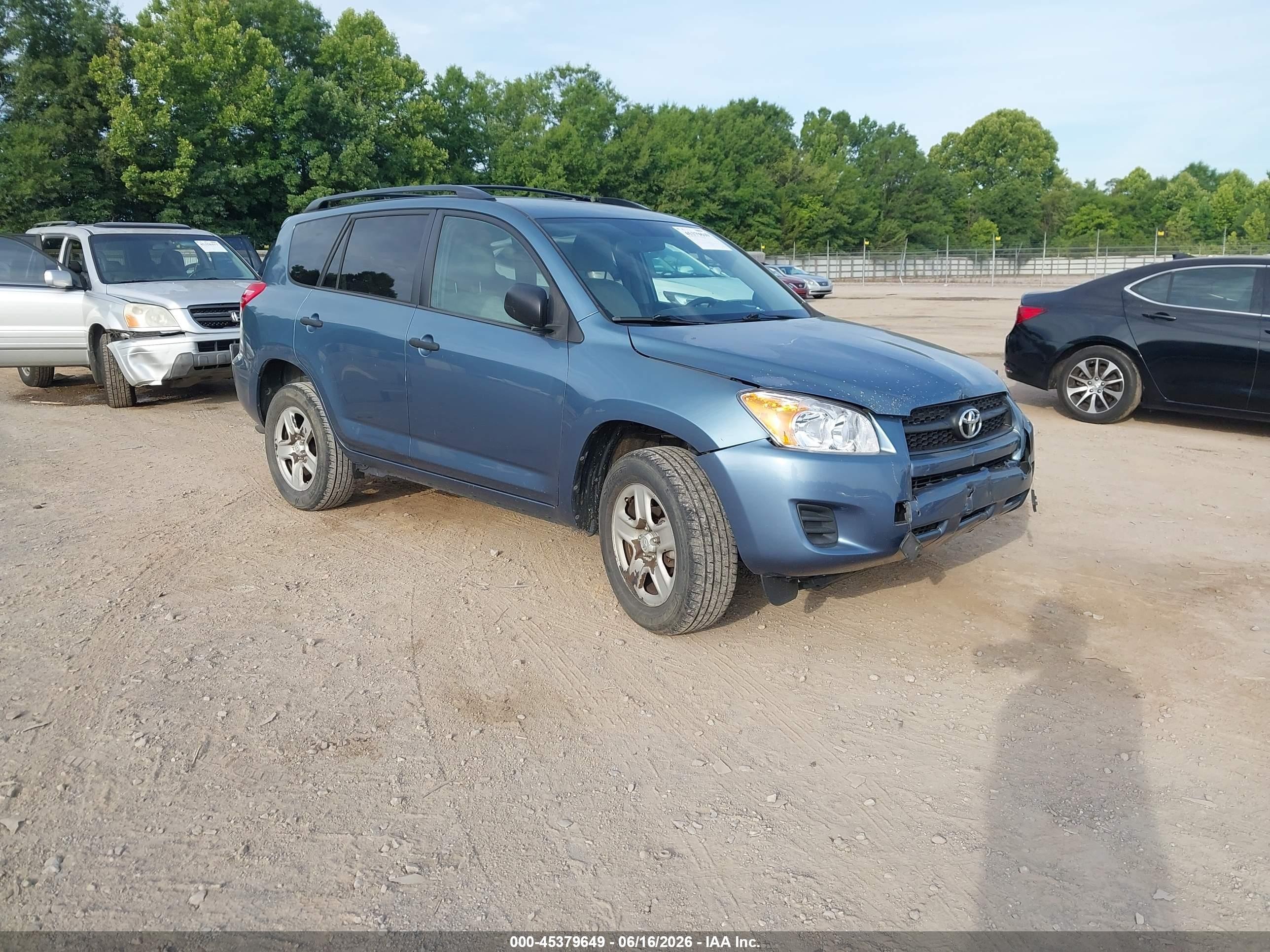2010 Toyota Rav4   Blue vin: 2T3ZF4DVXAW042448