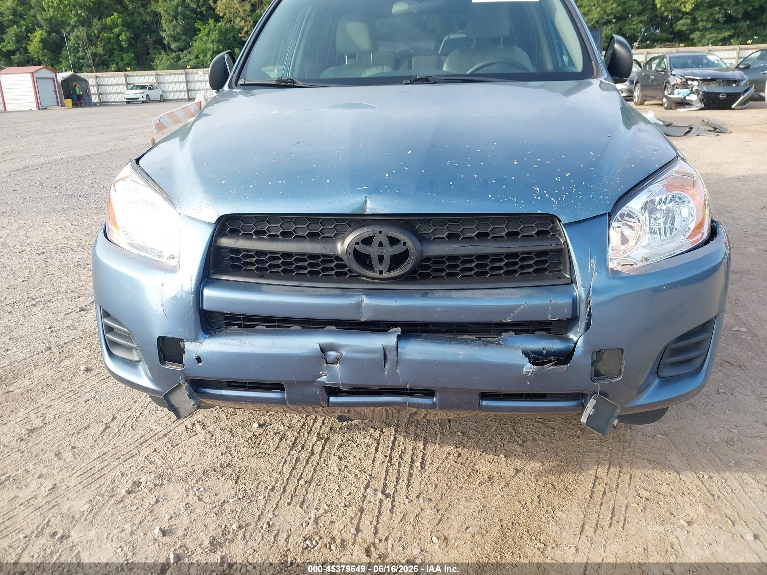 2010 Toyota Rav4   Blue vin: 2T3ZF4DVXAW042448