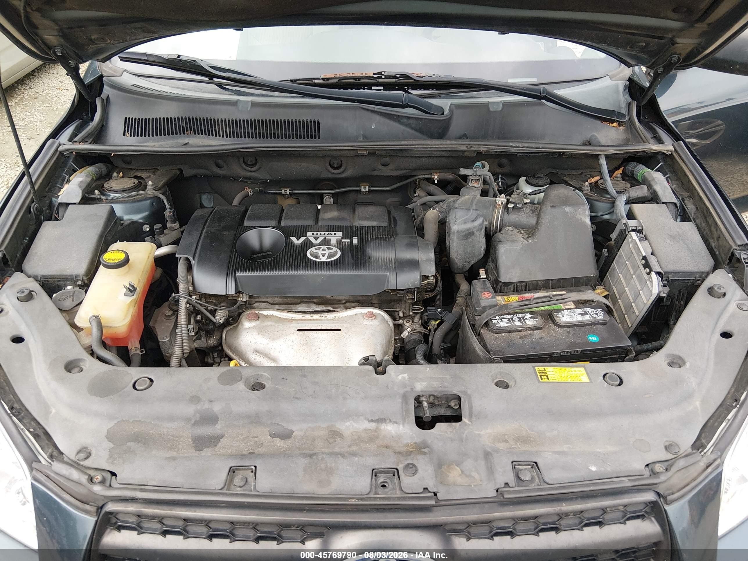2011 Toyota Rav4   Синий vin: 2T3ZF4DVXBW053743