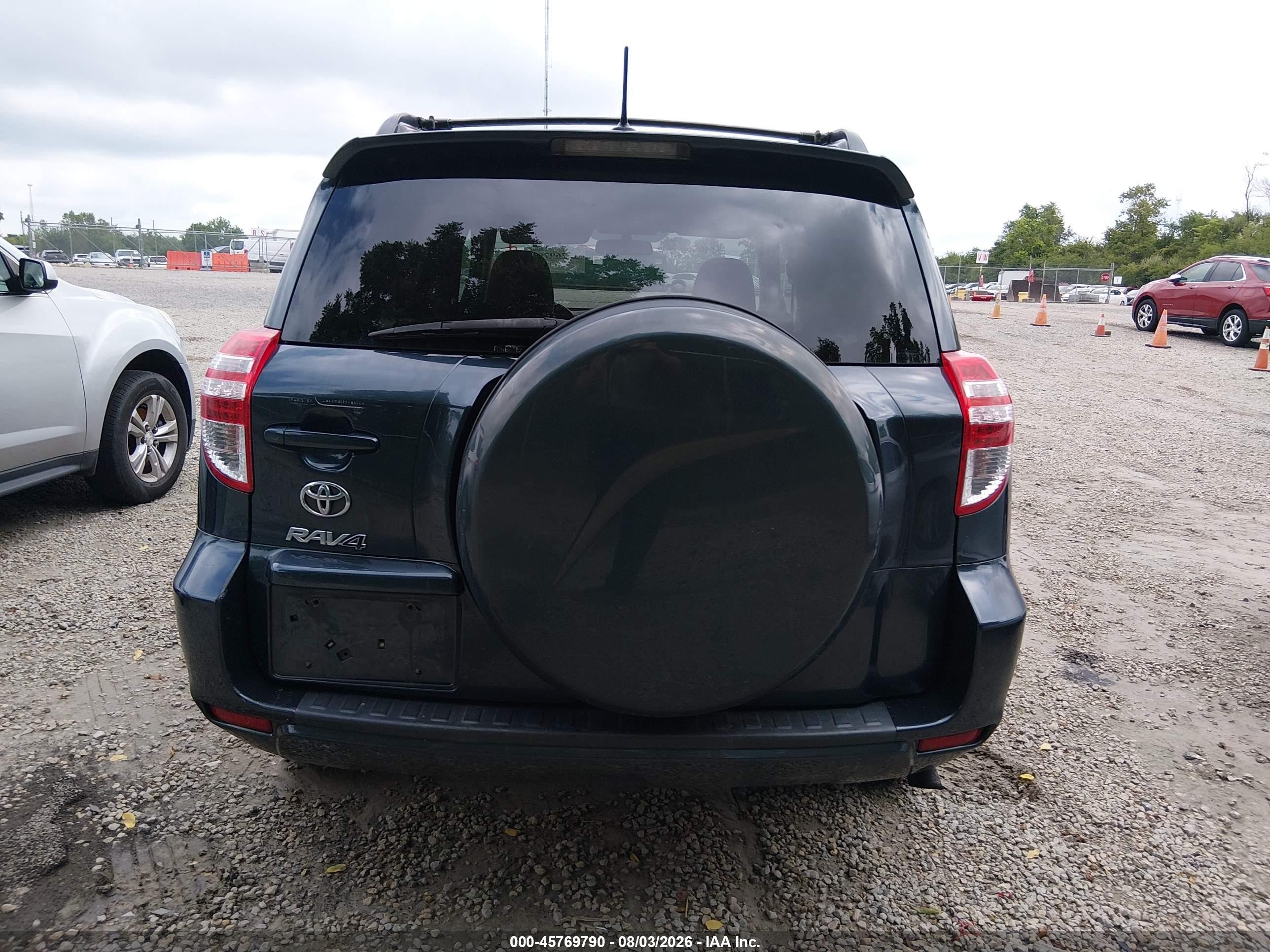 2011 Toyota Rav4   Синий vin: 2T3ZF4DVXBW053743