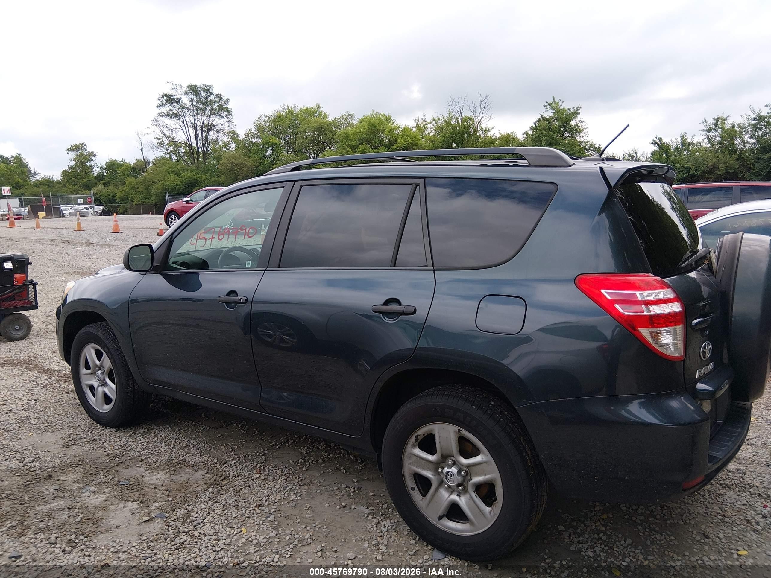 2011 Toyota Rav4   Синий vin: 2T3ZF4DVXBW053743