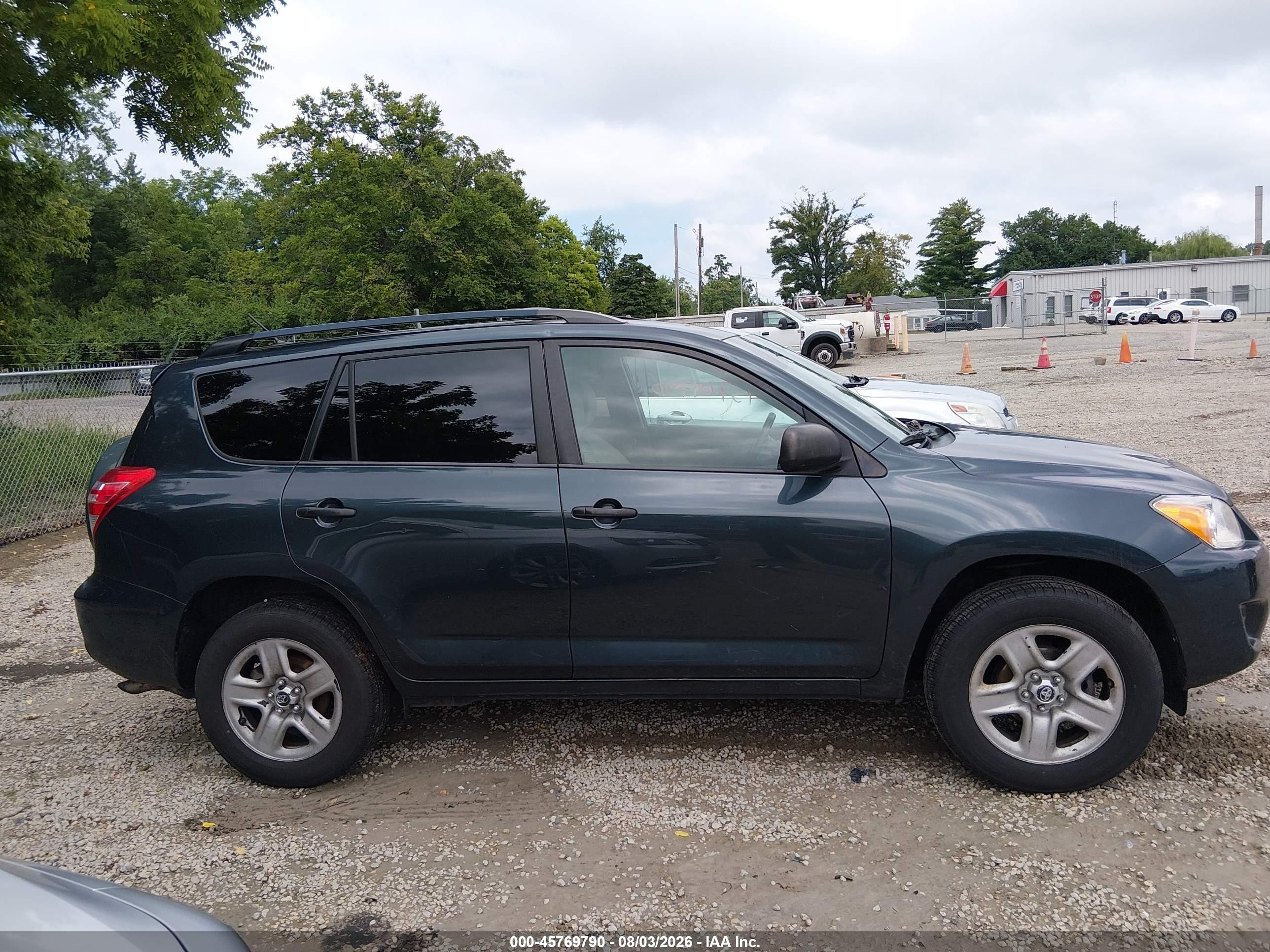 2011 Toyota Rav4   Синий vin: 2T3ZF4DVXBW053743