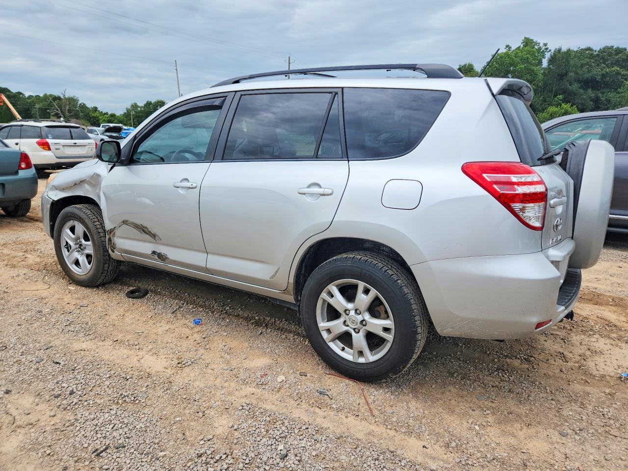 2011 Toyota Rav4 Base Silver vin: 2T3ZF4DVXBW055072