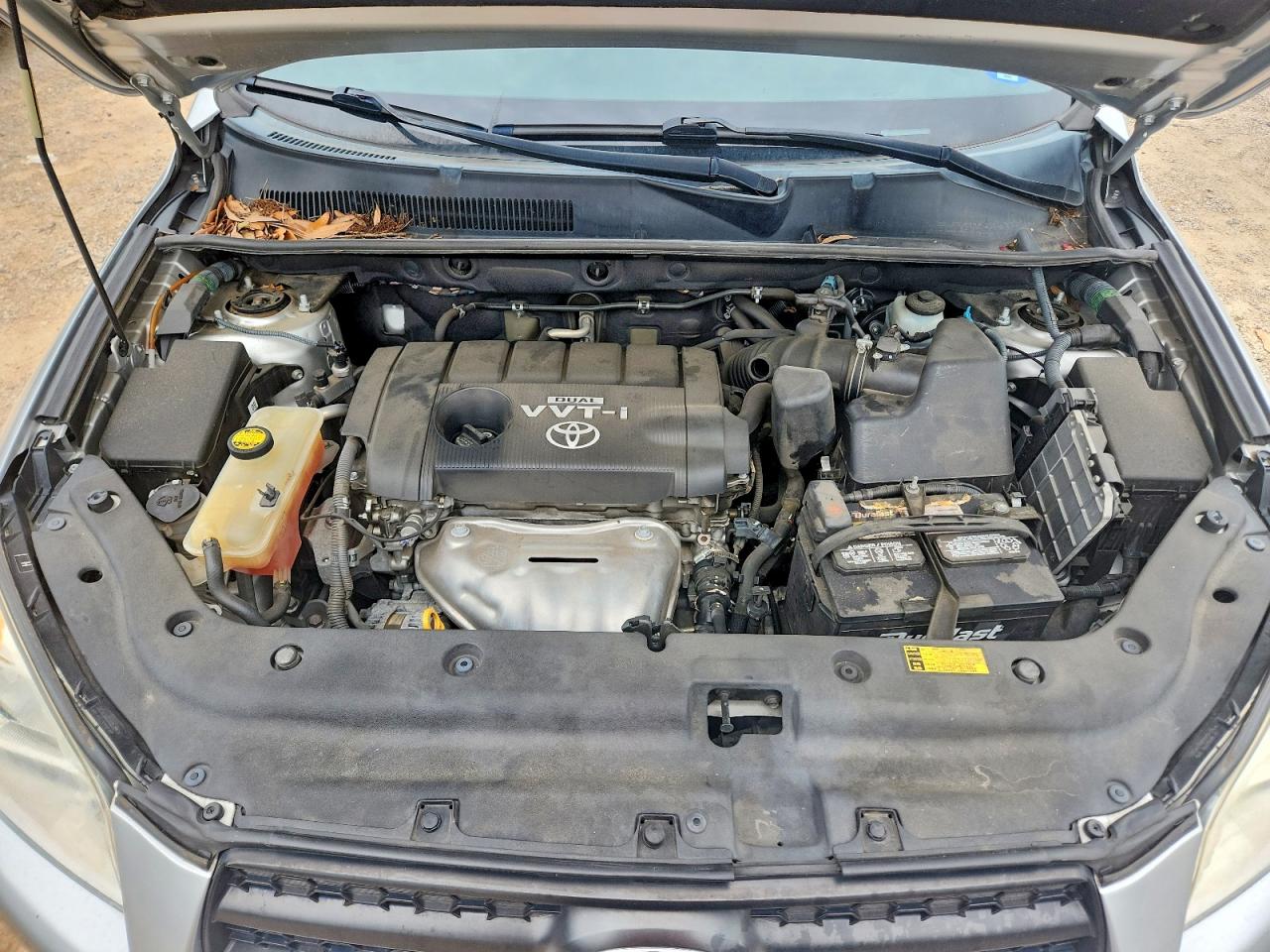 2011 Toyota Rav4 Base Silver vin: 2T3ZF4DVXBW055072