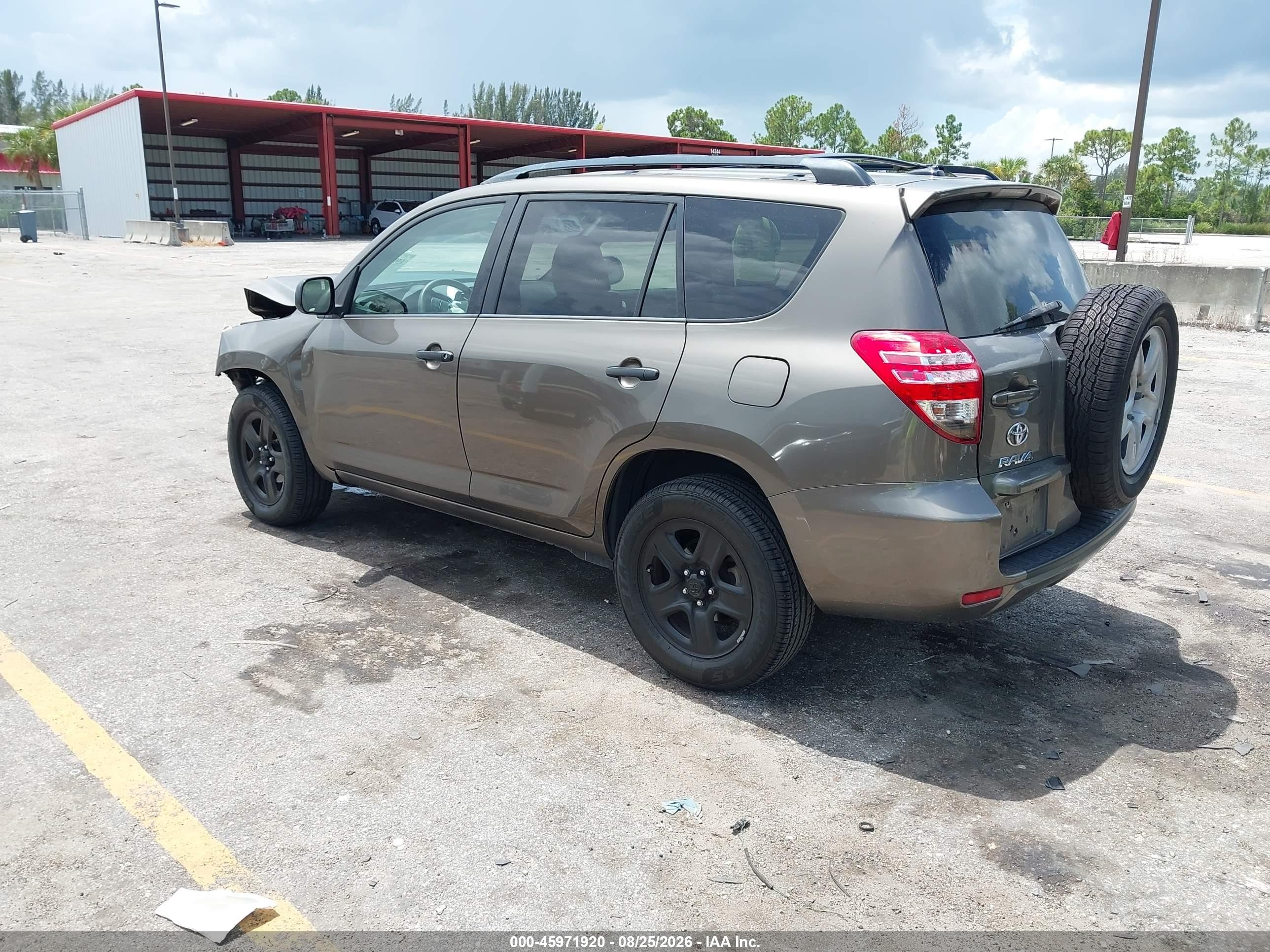 2011 Toyota Rav4   Gray vin: 2T3ZF4DVXBW056013
