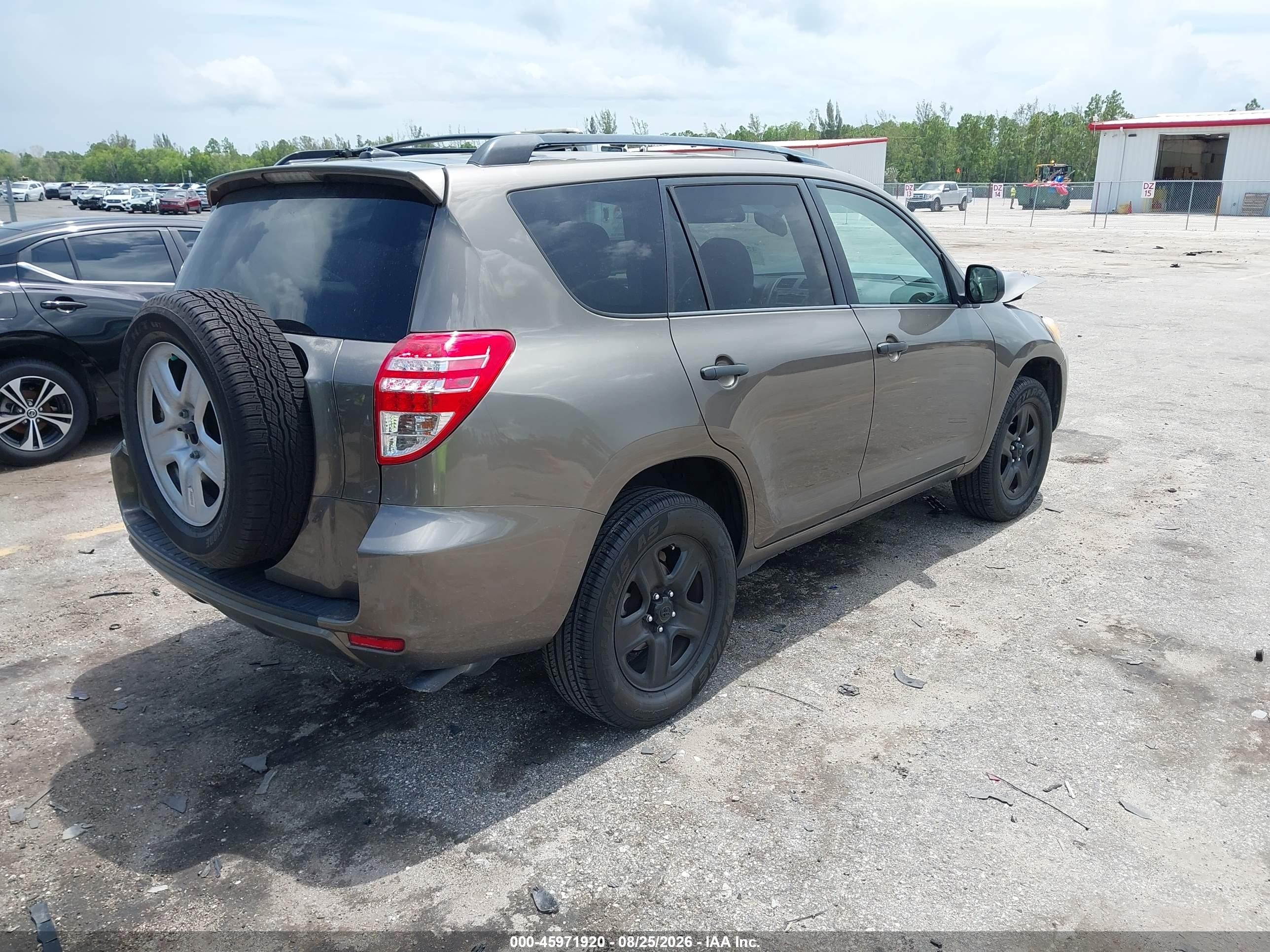 2011 Toyota Rav4   Gray vin: 2T3ZF4DVXBW056013