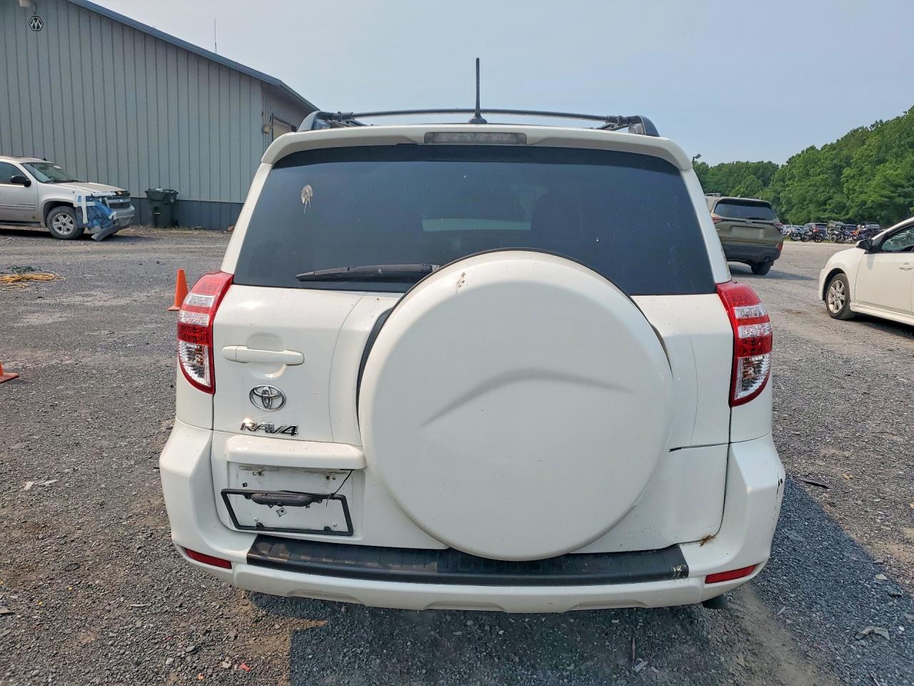 2011 Toyota Rav4 Белый vin: 2T3ZF4DVXBW065665