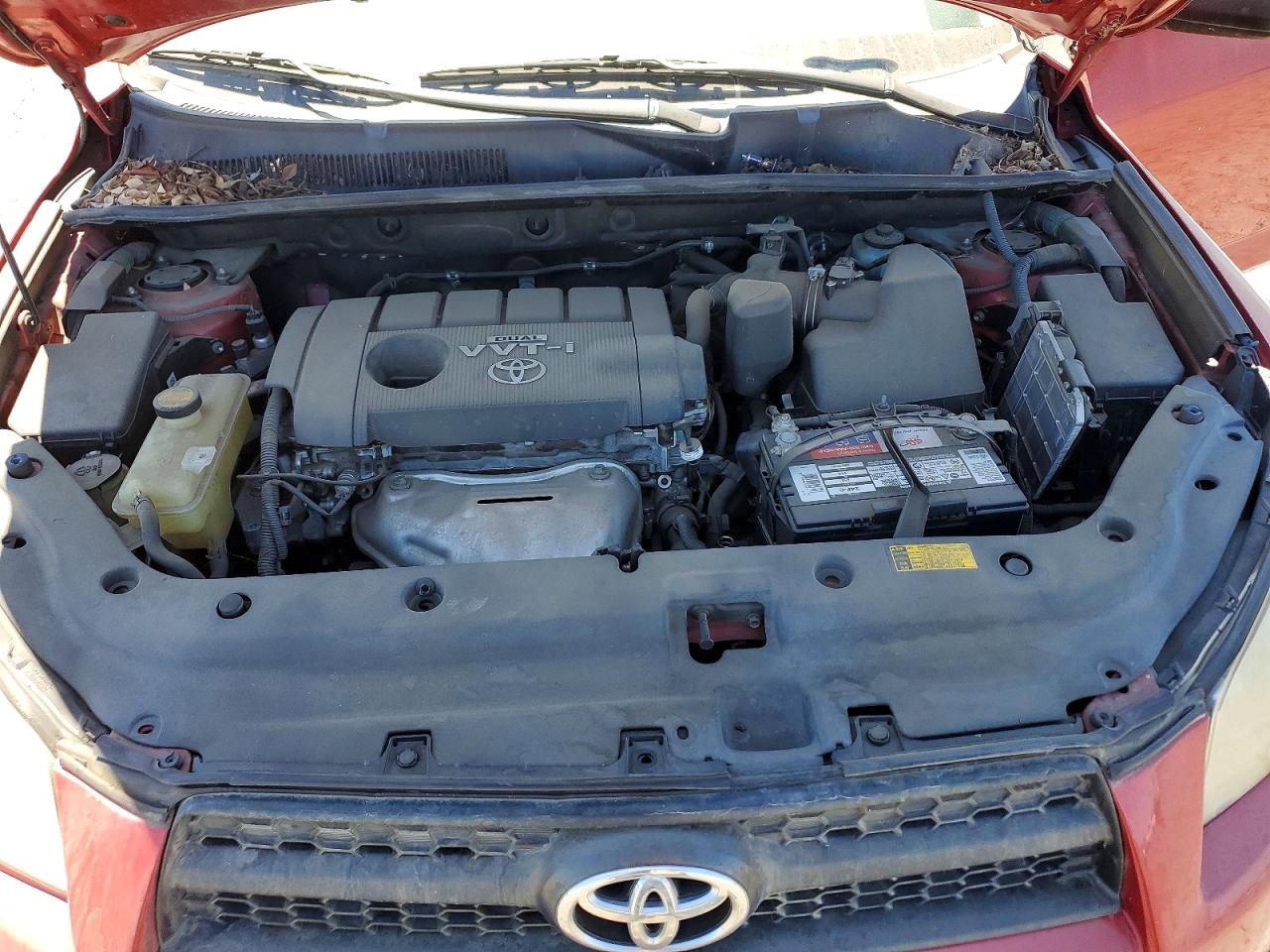 2011 Toyota Rav4 Base Red vin: 2T3ZF4DVXBW066413