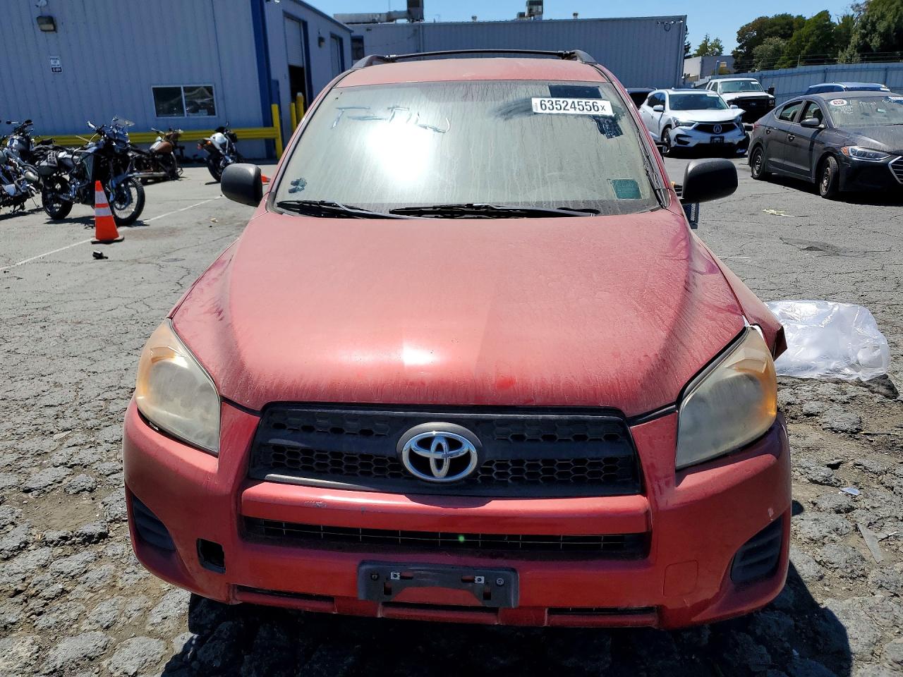 2011 Toyota Rav4 Base Red vin: 2T3ZF4DVXBW066413