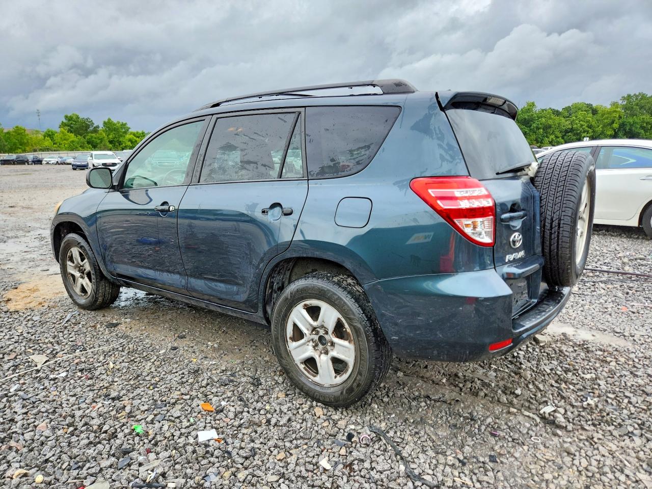 2011 Toyota Rav4 Base Blue vin: 2T3ZF4DVXBW072745