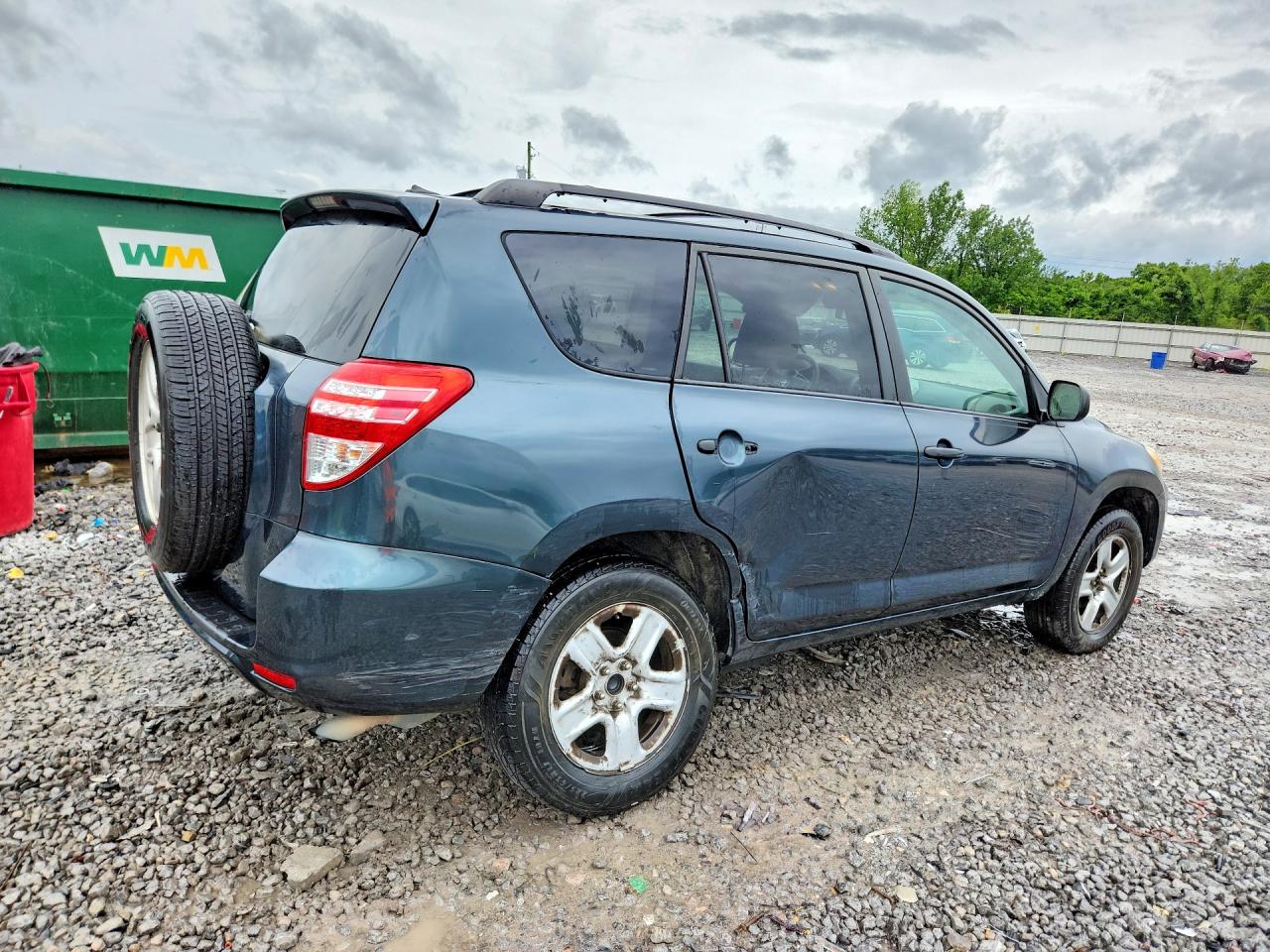 2011 Toyota Rav4 Base Blue vin: 2T3ZF4DVXBW072745