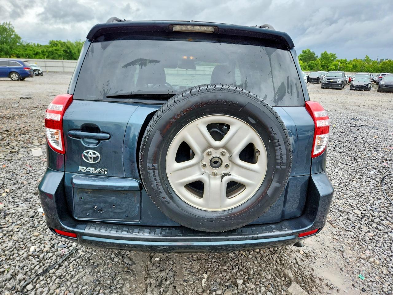 2011 Toyota Rav4 Base Blue vin: 2T3ZF4DVXBW072745