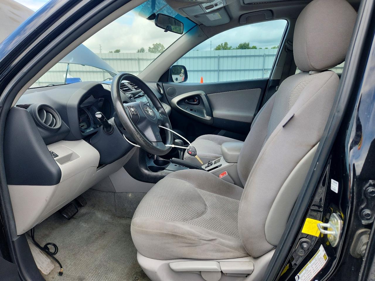 2011 Toyota Rav4 Base Black vin: 2T3ZF4DVXBW078089