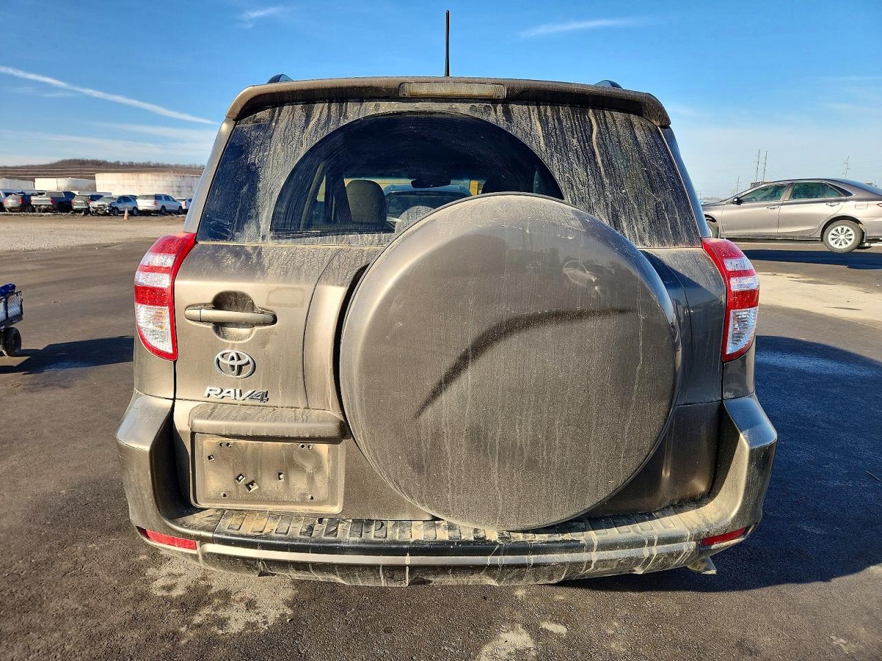 2011 Toyota Rav4 Base Gray vin: 2T3ZF4DVXBW078996