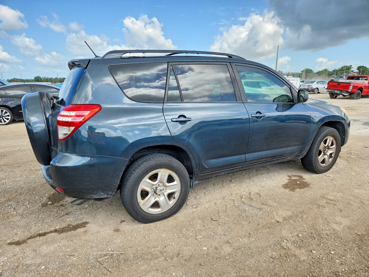 2011 Toyota Rav4 Base Green vin: 2T3ZF4DVXBW086564