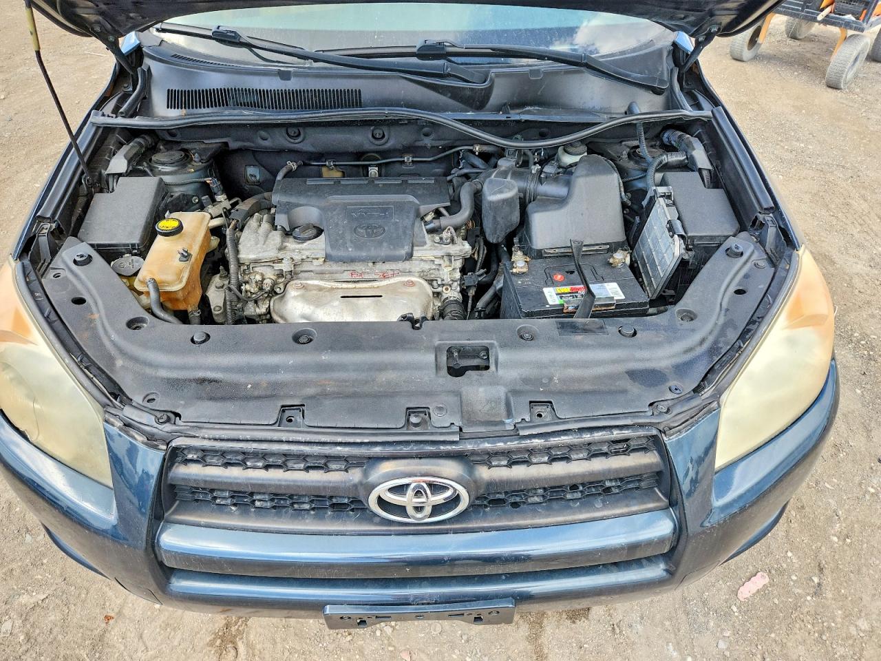 2011 Toyota Rav4 Base Green vin: 2T3ZF4DVXBW086564