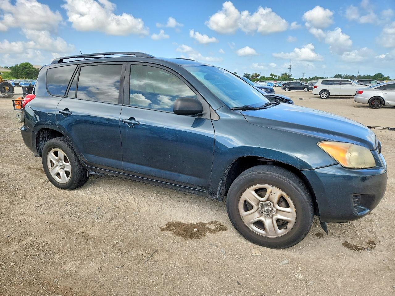 2011 Toyota Rav4 Base Green vin: 2T3ZF4DVXBW086564