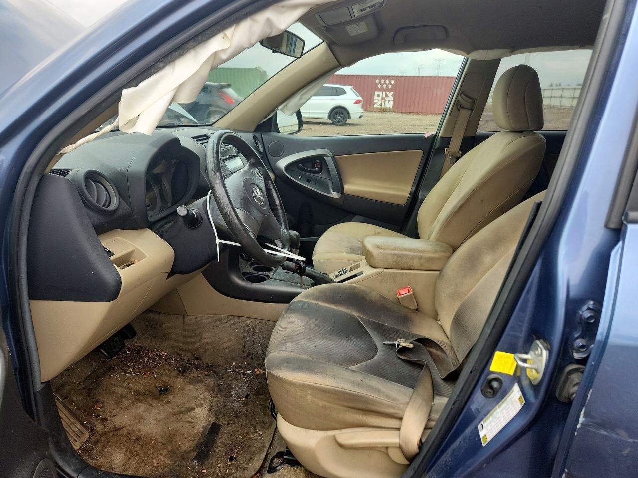 2011 Toyota Rav4 Base Blue vin: 2T3ZF4DVXBW094549