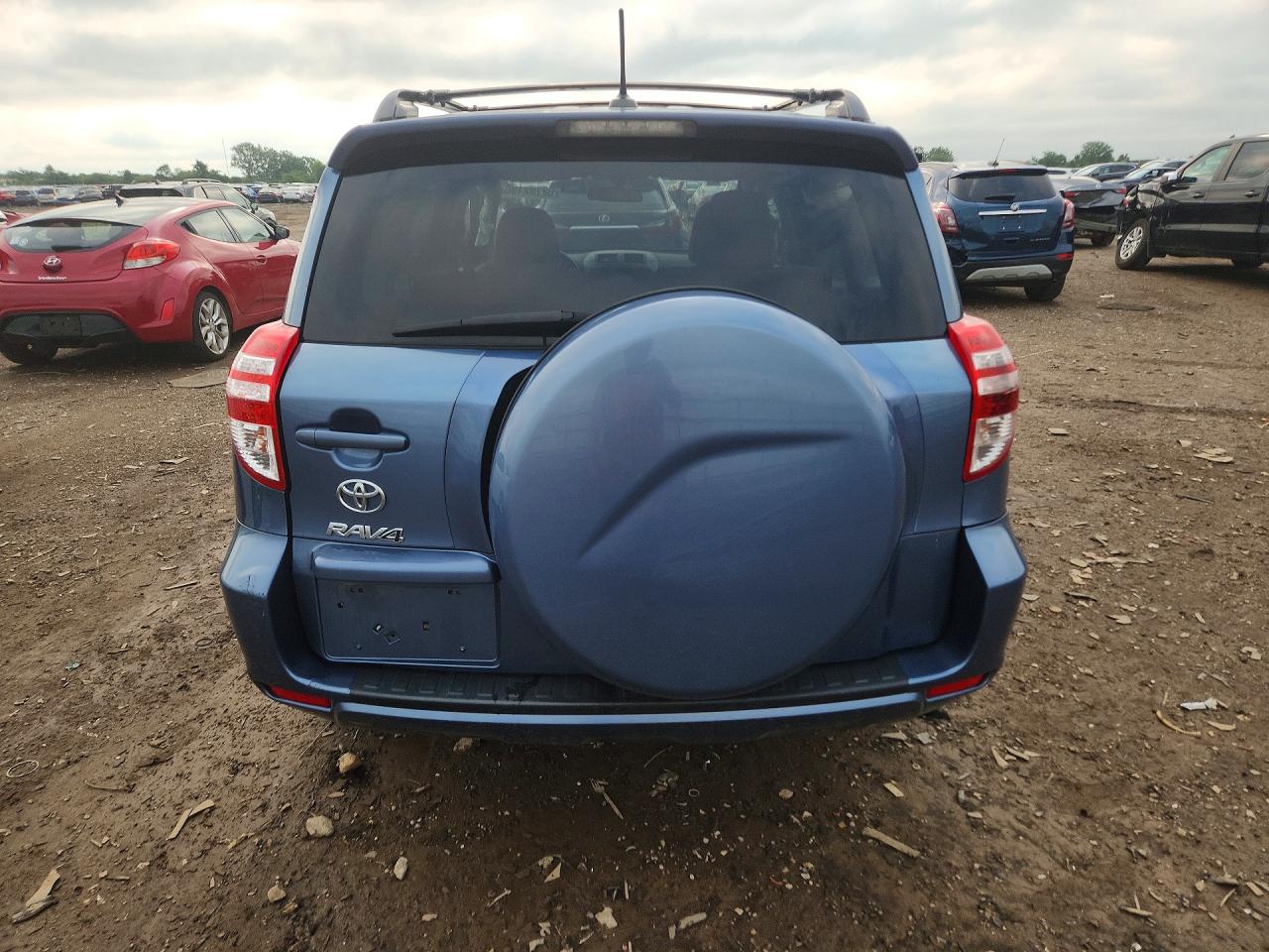 2011 Toyota Rav4 Base Blue vin: 2T3ZF4DVXBW094549