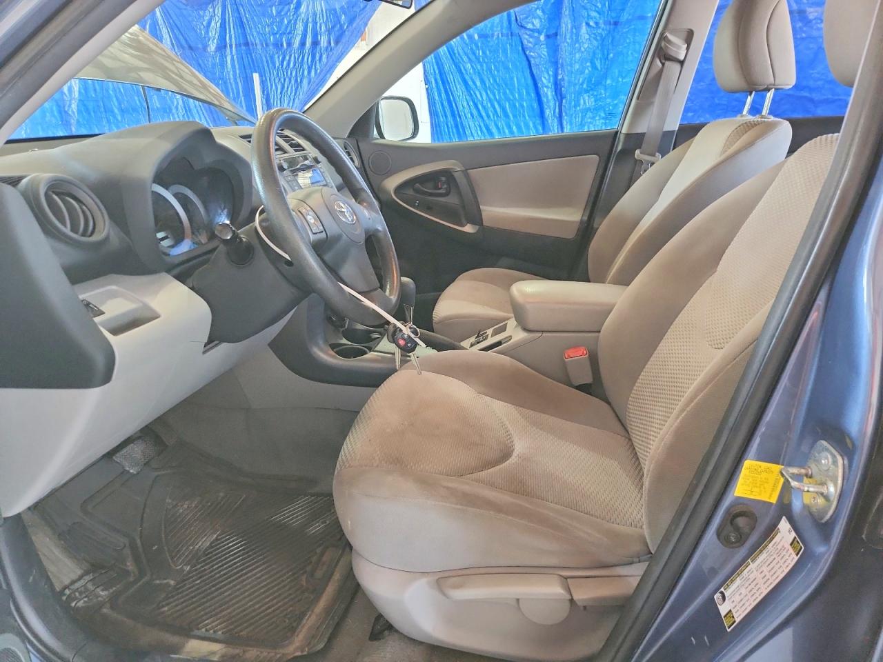2011 Toyota Rav4 Base Blue vin: 2T3ZF4DVXBW098441