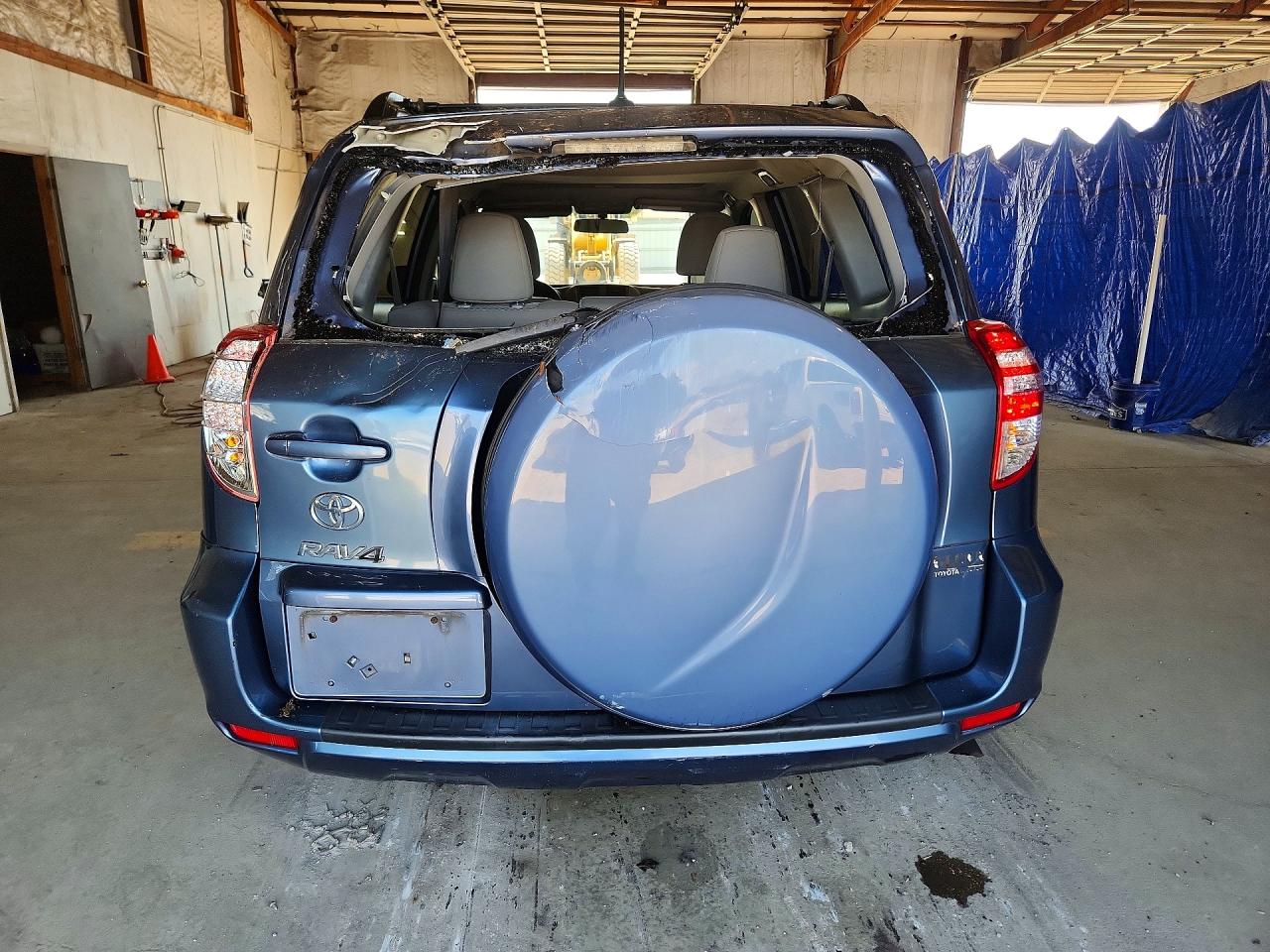 2011 Toyota Rav4 Base Blue vin: 2T3ZF4DVXBW098441
