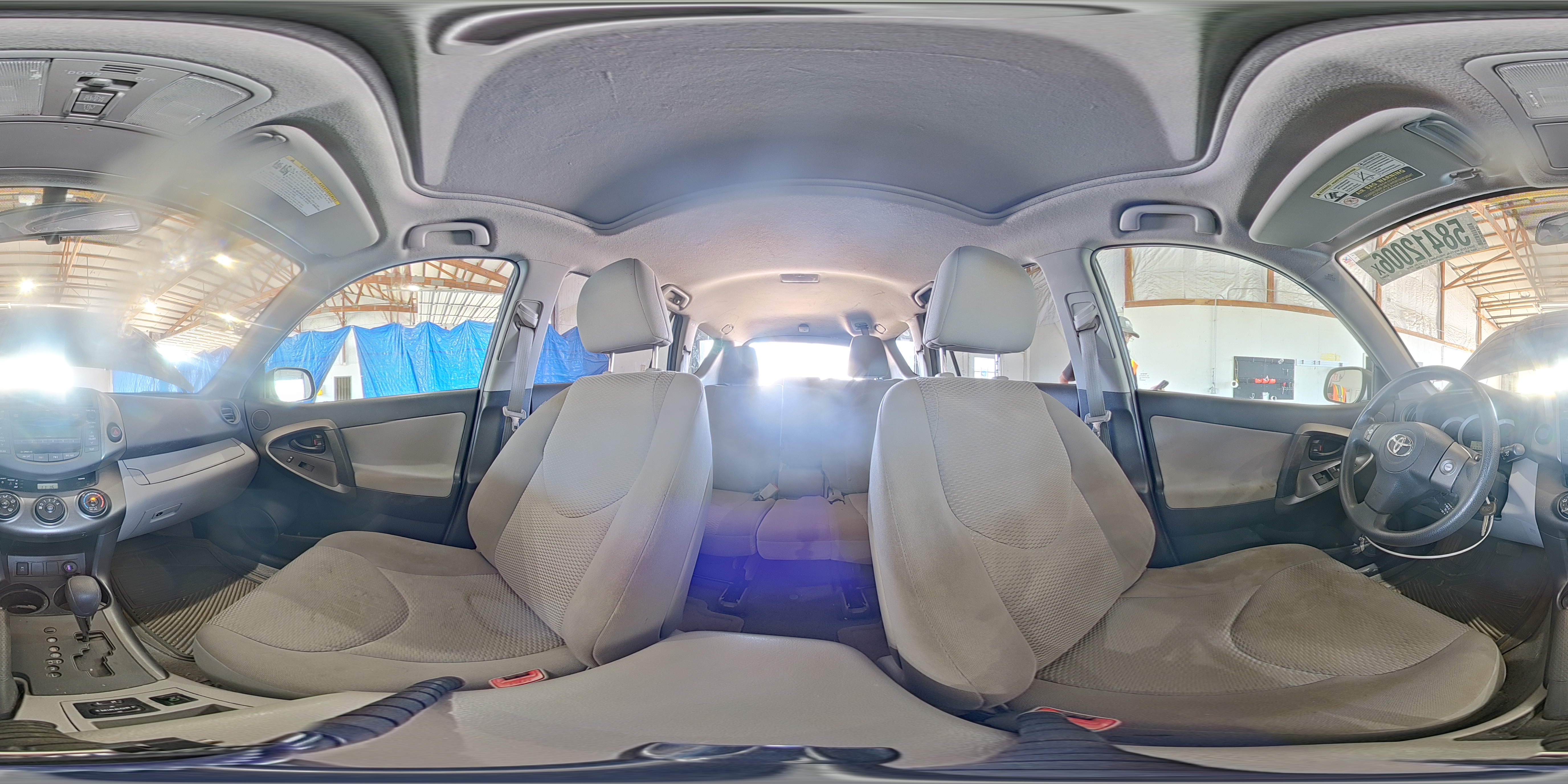 2011 Toyota Rav4 Base Blue vin: 2T3ZF4DVXBW098441