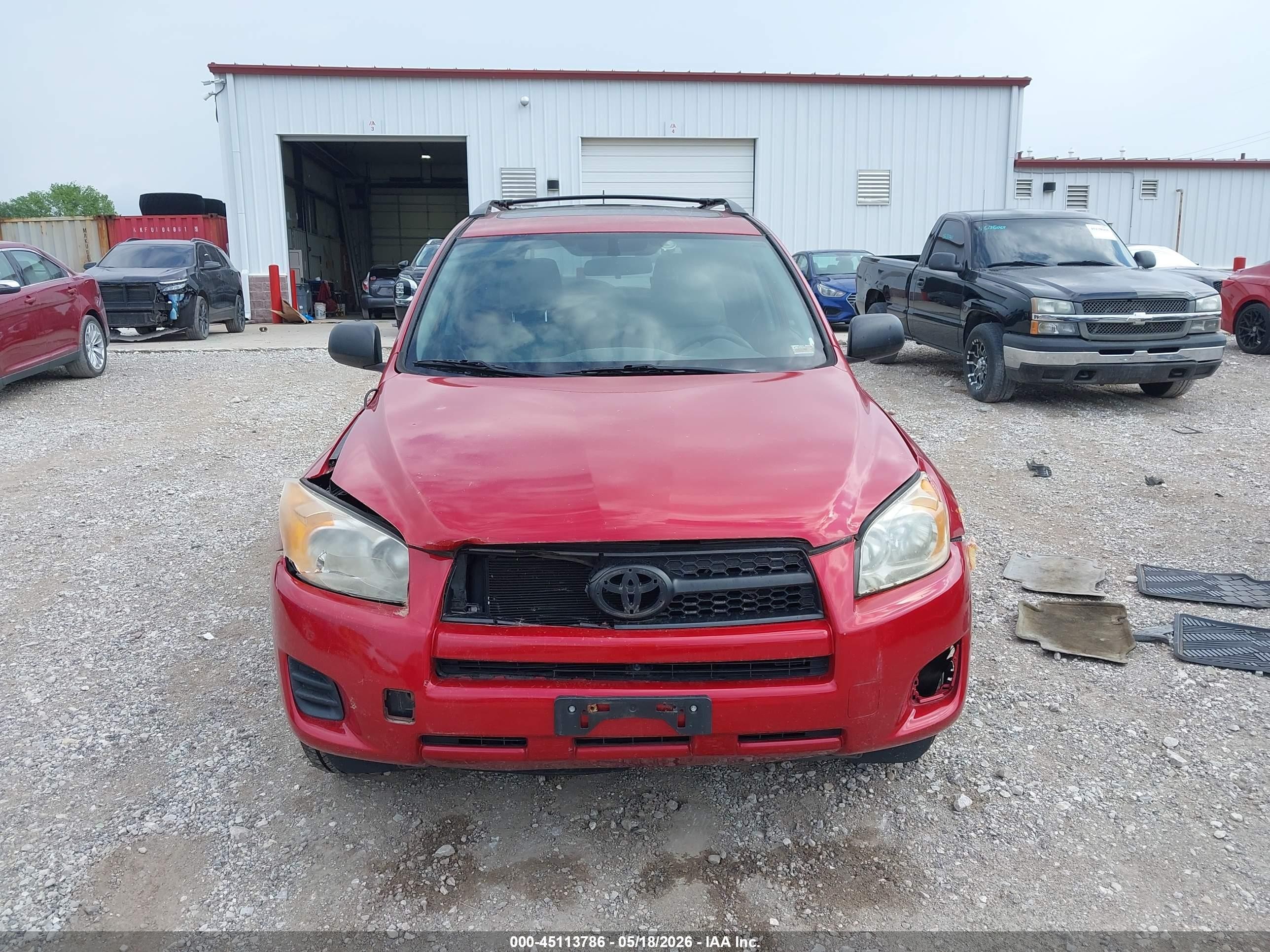 2011 Toyota Rav4 Красный vin: 2T3ZF4DVXBW102634