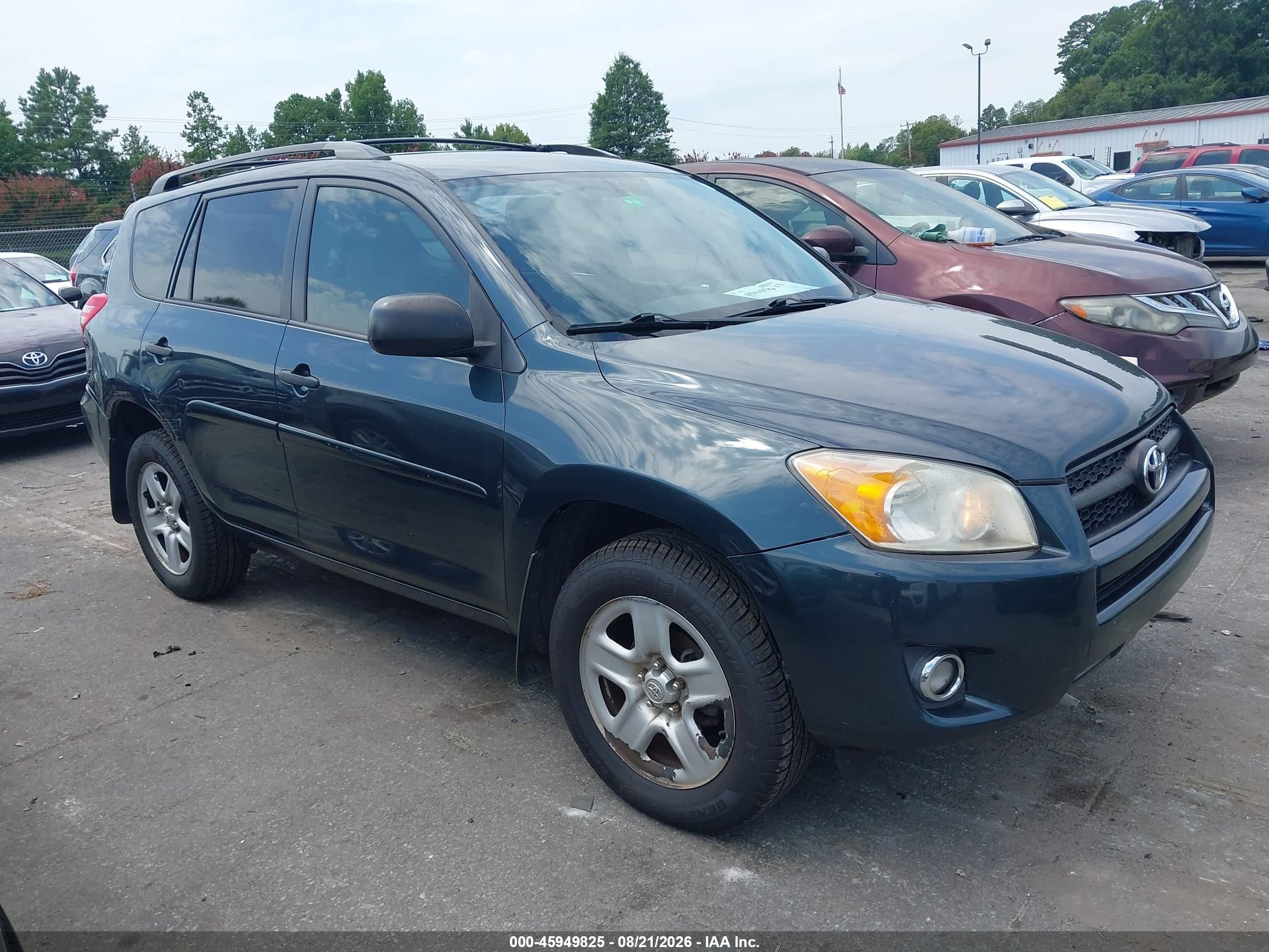 2011 Toyota Rav4   Blue vin: 2T3ZF4DVXBW104965