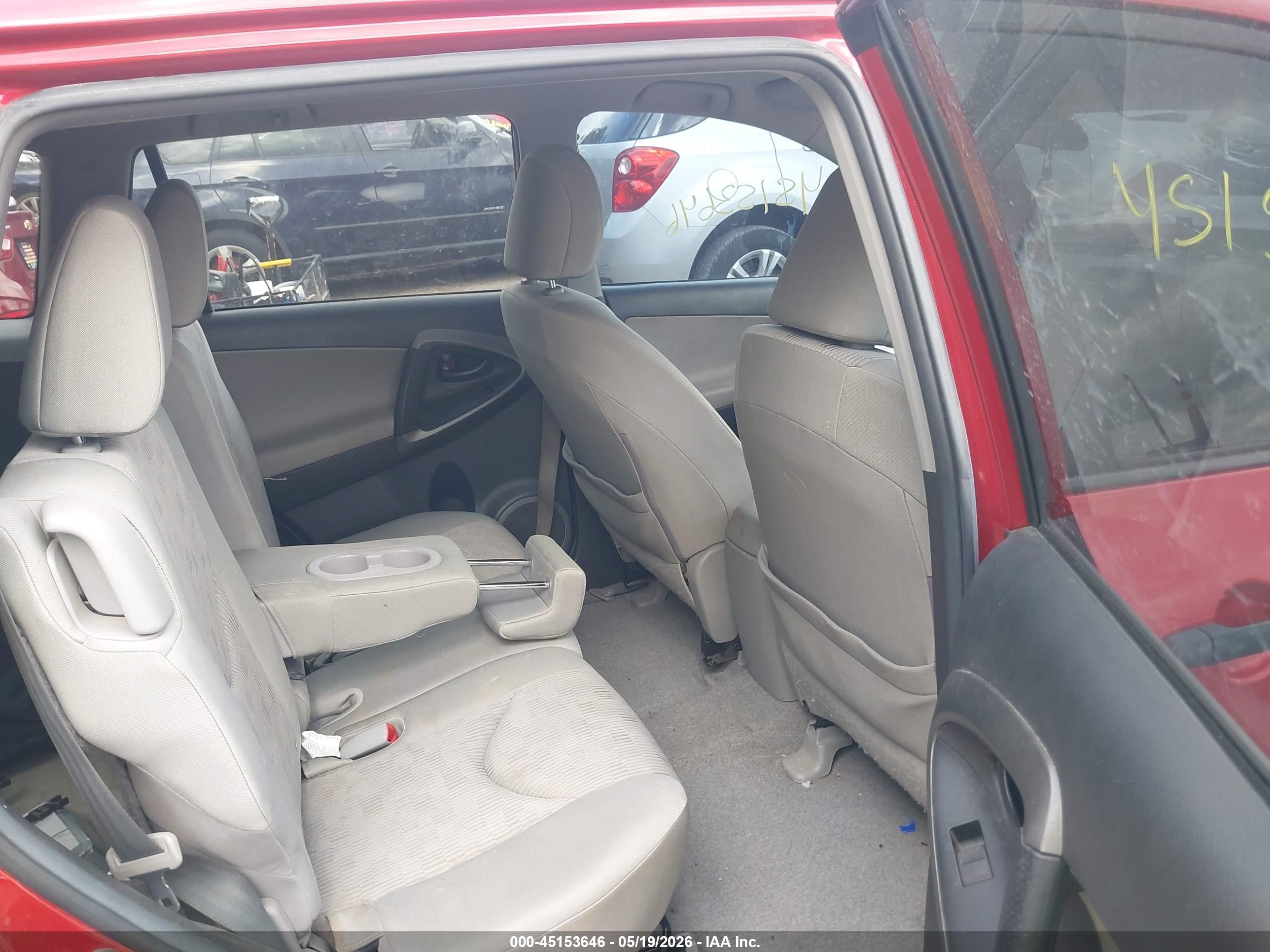2012 Toyota Rav4   Red vin: 2T3ZF4DVXCW111156
