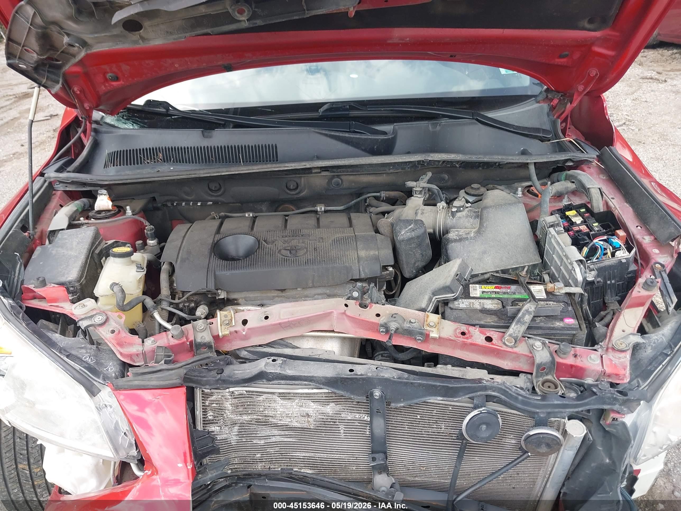 2012 Toyota Rav4   Red vin: 2T3ZF4DVXCW111156