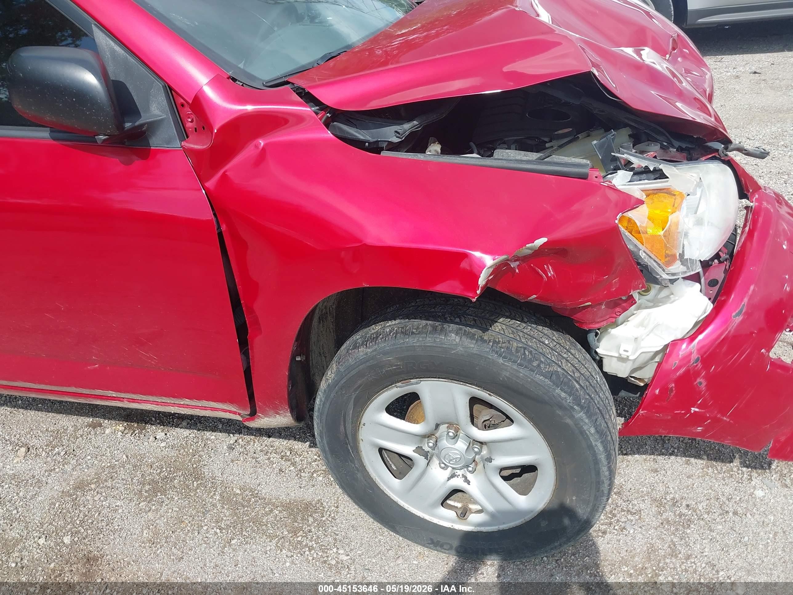 2012 Toyota Rav4   Red vin: 2T3ZF4DVXCW111156