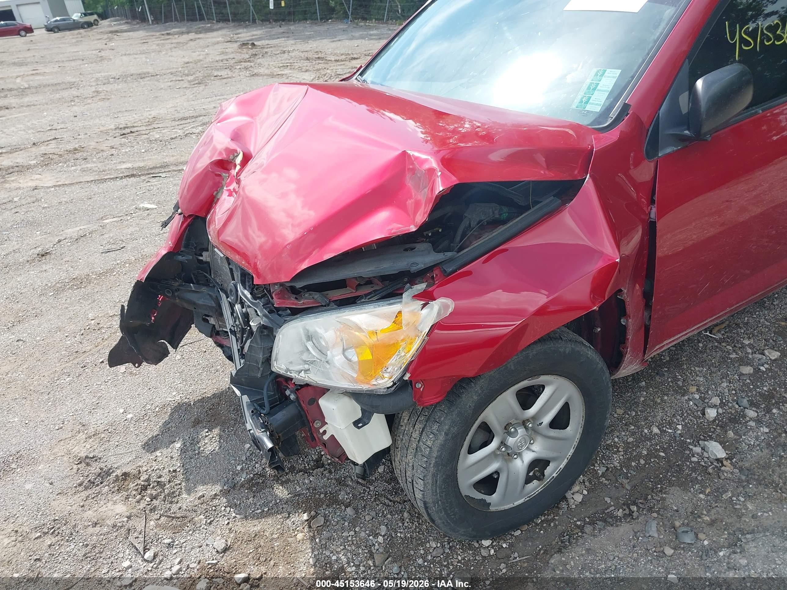 2012 Toyota Rav4   Red vin: 2T3ZF4DVXCW111156