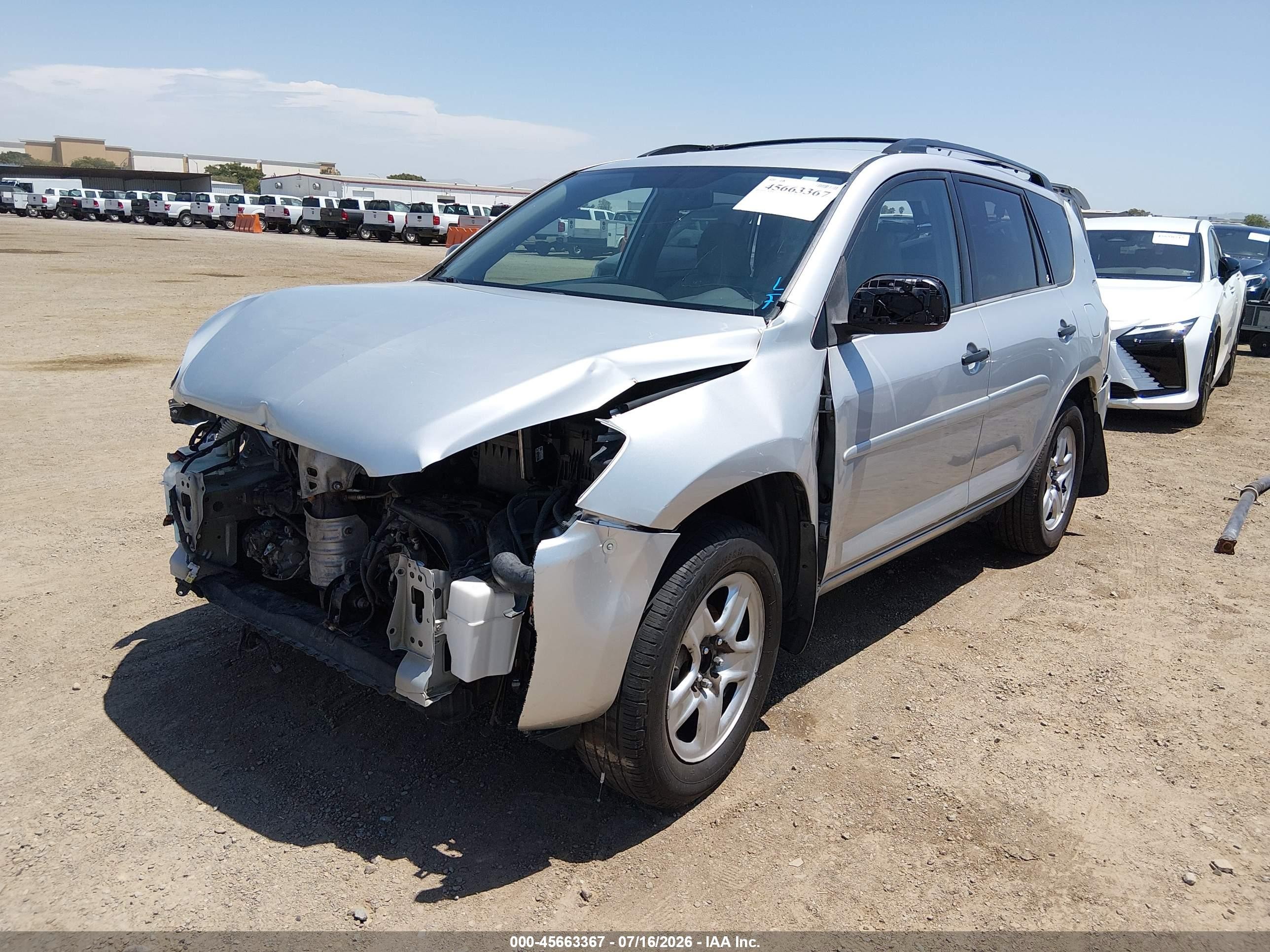 2012 Toyota Rav4   Silver vin: 2T3ZF4DVXCW118060