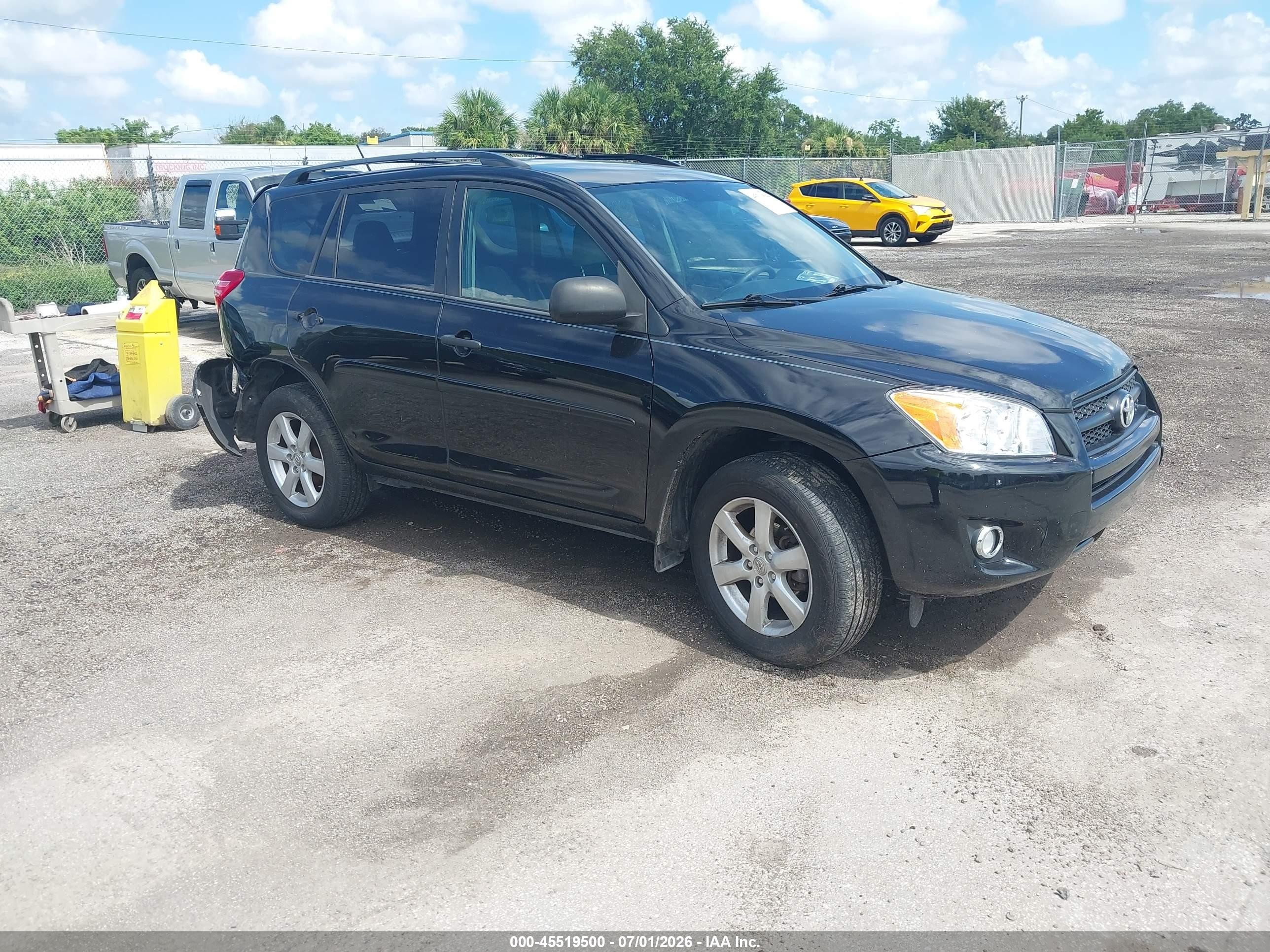 2012 Toyota Rav4   Black vin: 2T3ZF4DVXCW134789