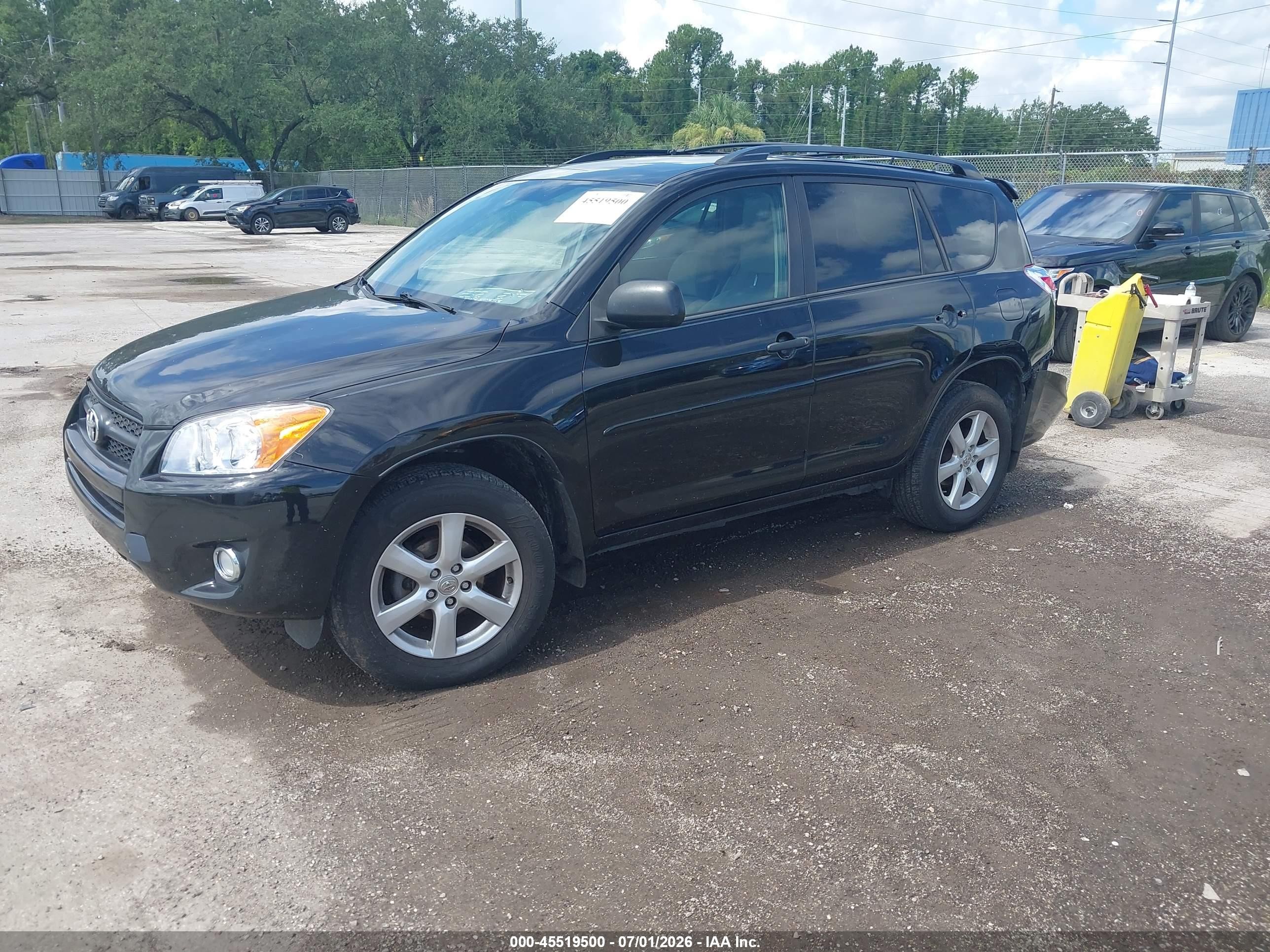 2012 Toyota Rav4   Black vin: 2T3ZF4DVXCW134789