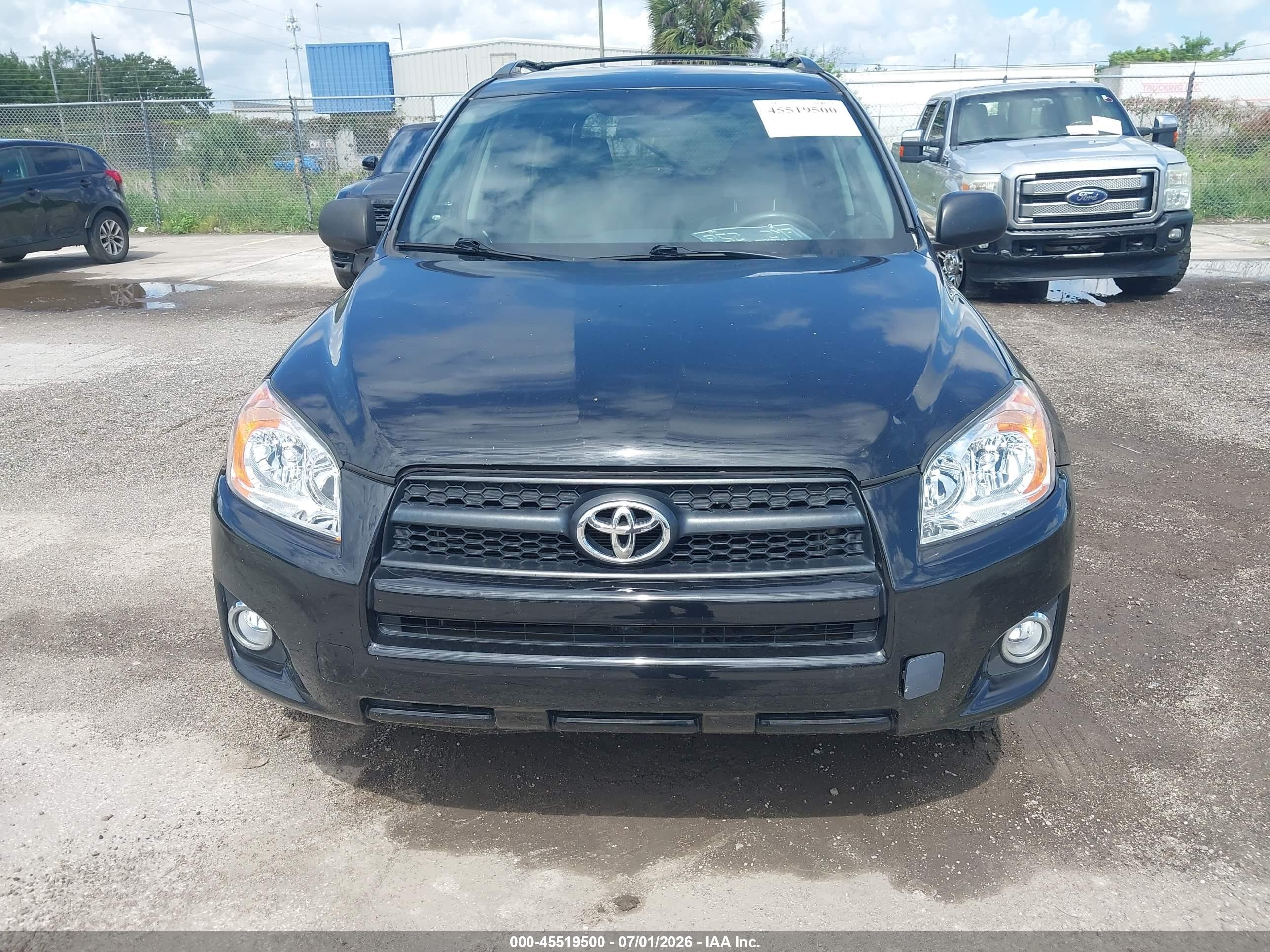 2012 Toyota Rav4   Black vin: 2T3ZF4DVXCW134789